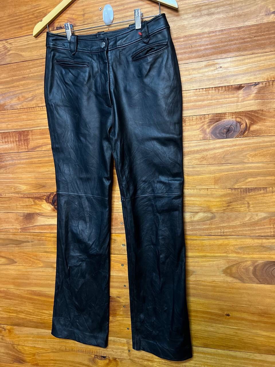 Genuine Leather × Leather CHRISTIAN AUJARD LEATHER PANTS SIZE 28 Size US 28 / EU 44 - 3 Thumbnail