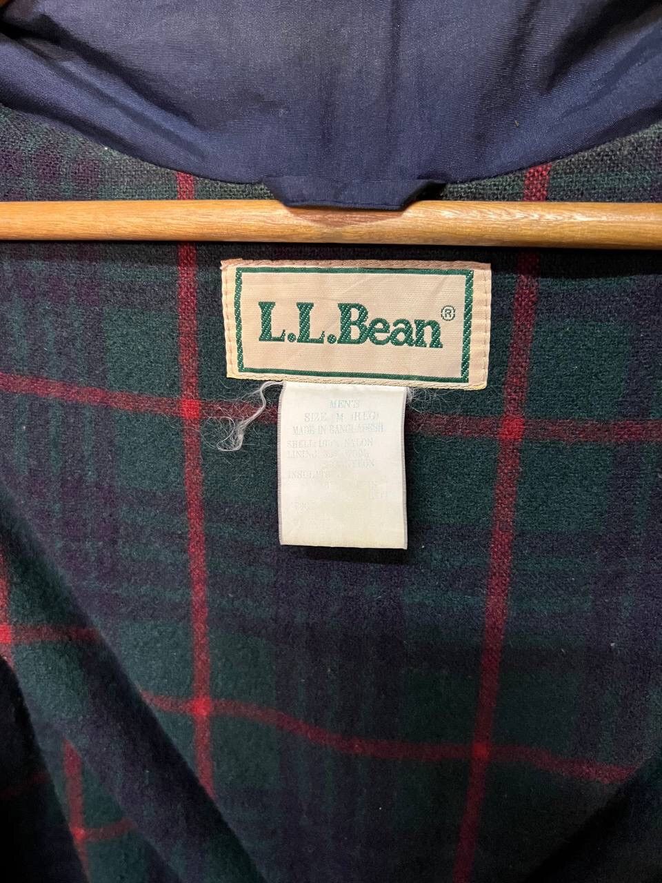 VINTAGE LL BEAN NYLON JACKET