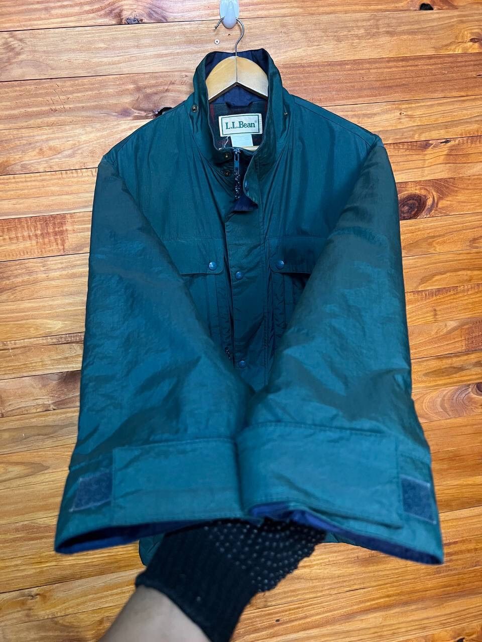 VINTAGE LL BEAN NYLON JACKET