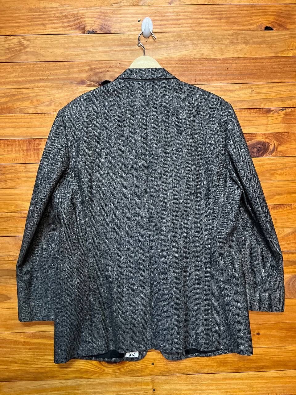 Givenchy GIVENCHY WOOL FISHBONE DESIGN BLAZERS Size 46R - 9 Thumbnail