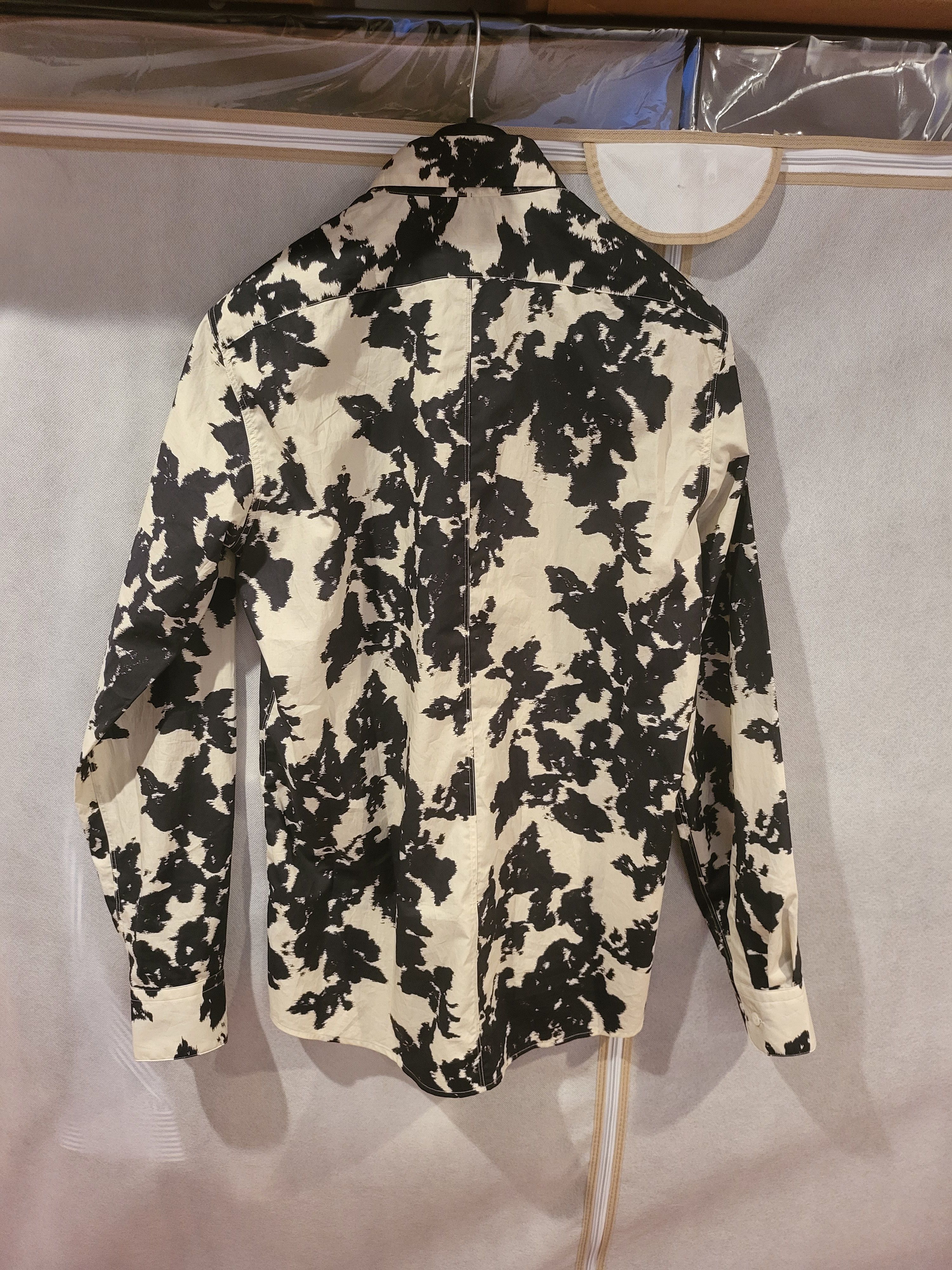Dries Van Noten Curle Printed Long-Sleeve Shirt Size US M / EU 48-50 / 2 - 6 Thumbnail