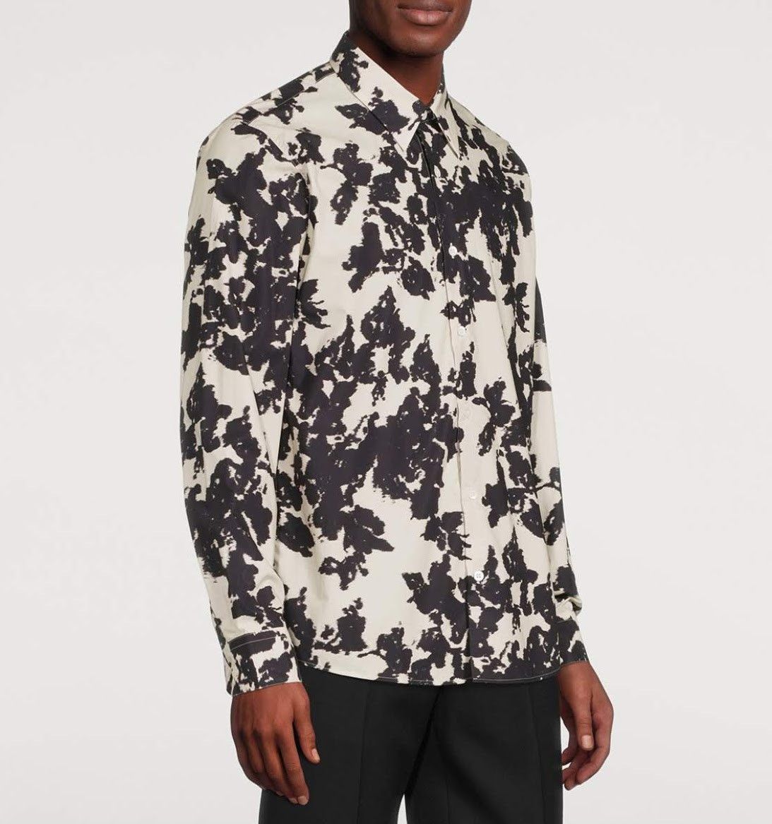 Dries Van Noten Curle Printed Long-Sleeve Shirt Size US M / EU 48-50 / 2 - 1 Thumbnail