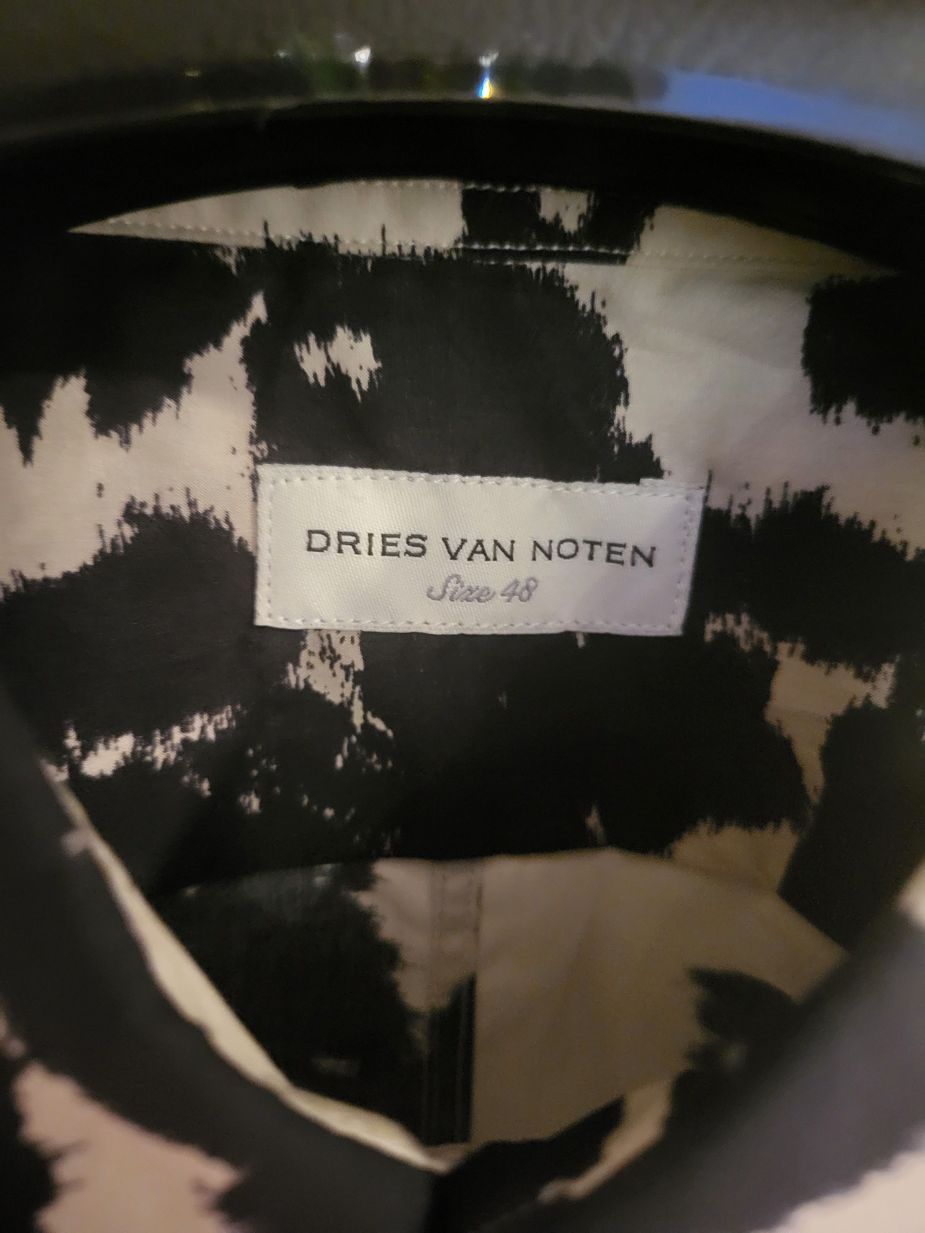 Dries Van Noten Curle Printed Long-Sleeve Shirt Size US M / EU 48-50 / 2 - 5 Thumbnail