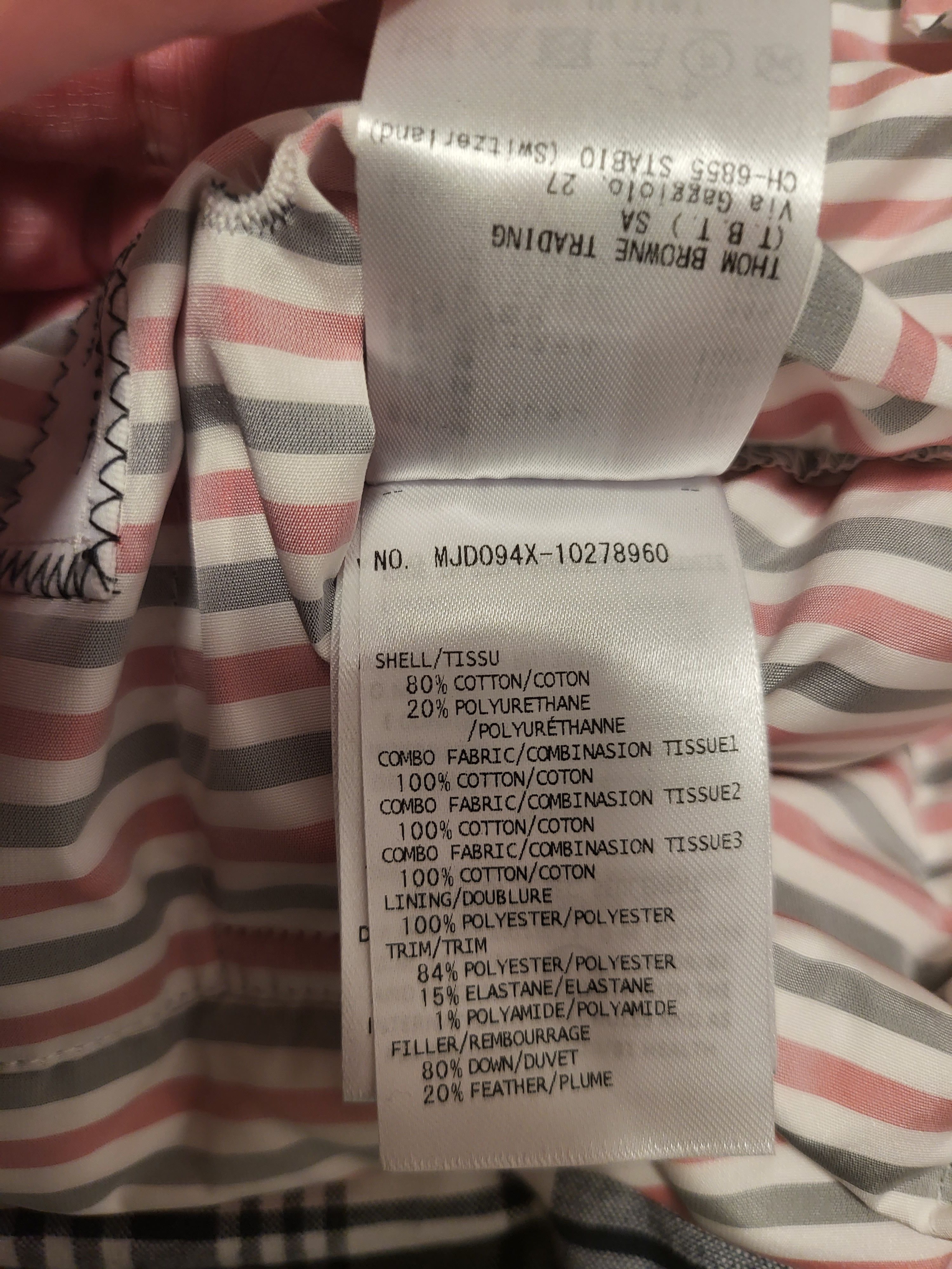 Thom Browne Mr. Thom Framis Down Jacket In Multicolor Funmix Print Size US M / EU 48-50 / 2 - 9 Thumbnail