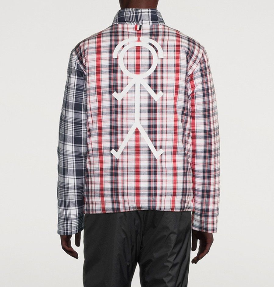 Thom Browne Mr. Thom Framis Down Jacket In Multicolor Funmix Print Size US M / EU 48-50 / 2 - 1 Thumbnail
