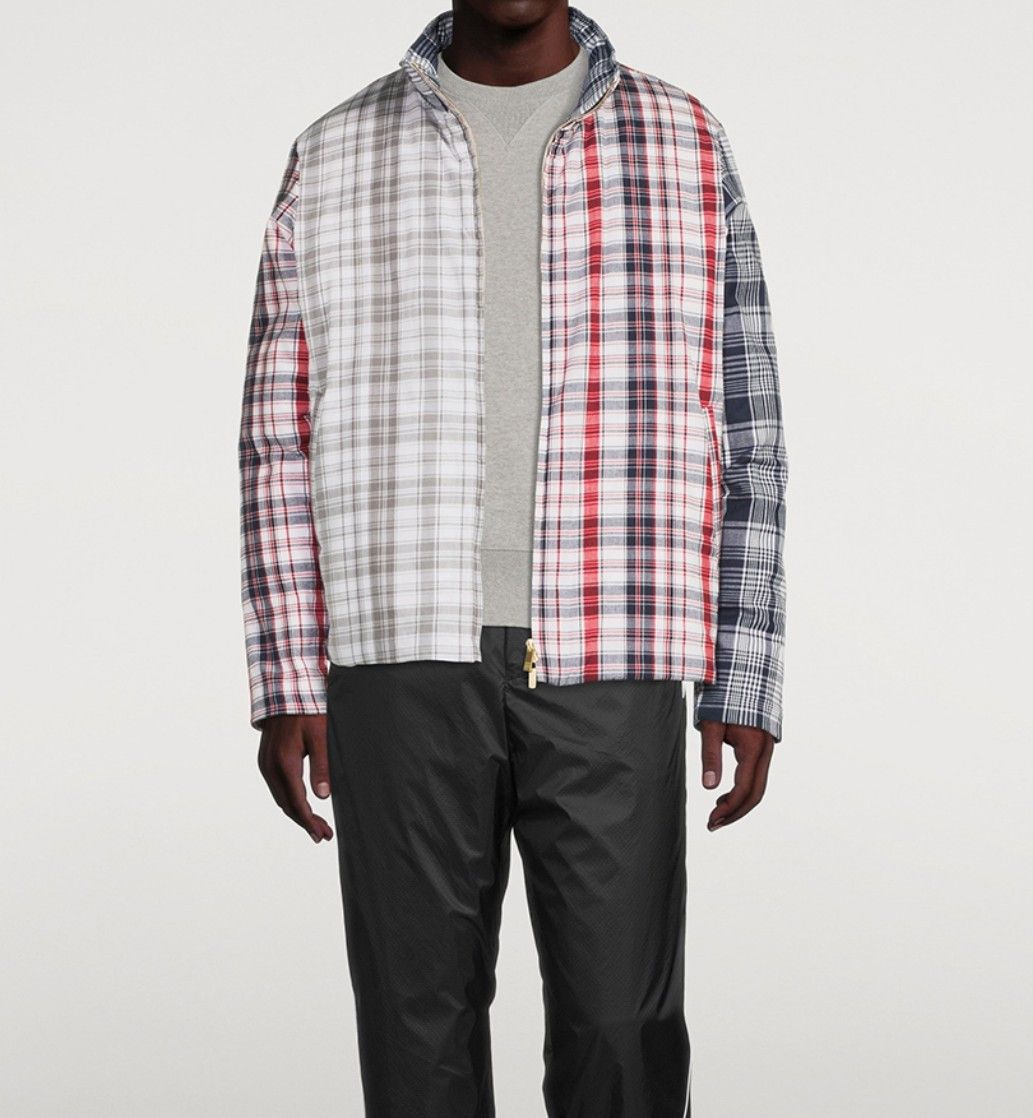 Thom Browne Mr. Thom Framis Down Jacket In Multicolor Funmix Print Size US M / EU 48-50 / 2 - 2 Thumbnail