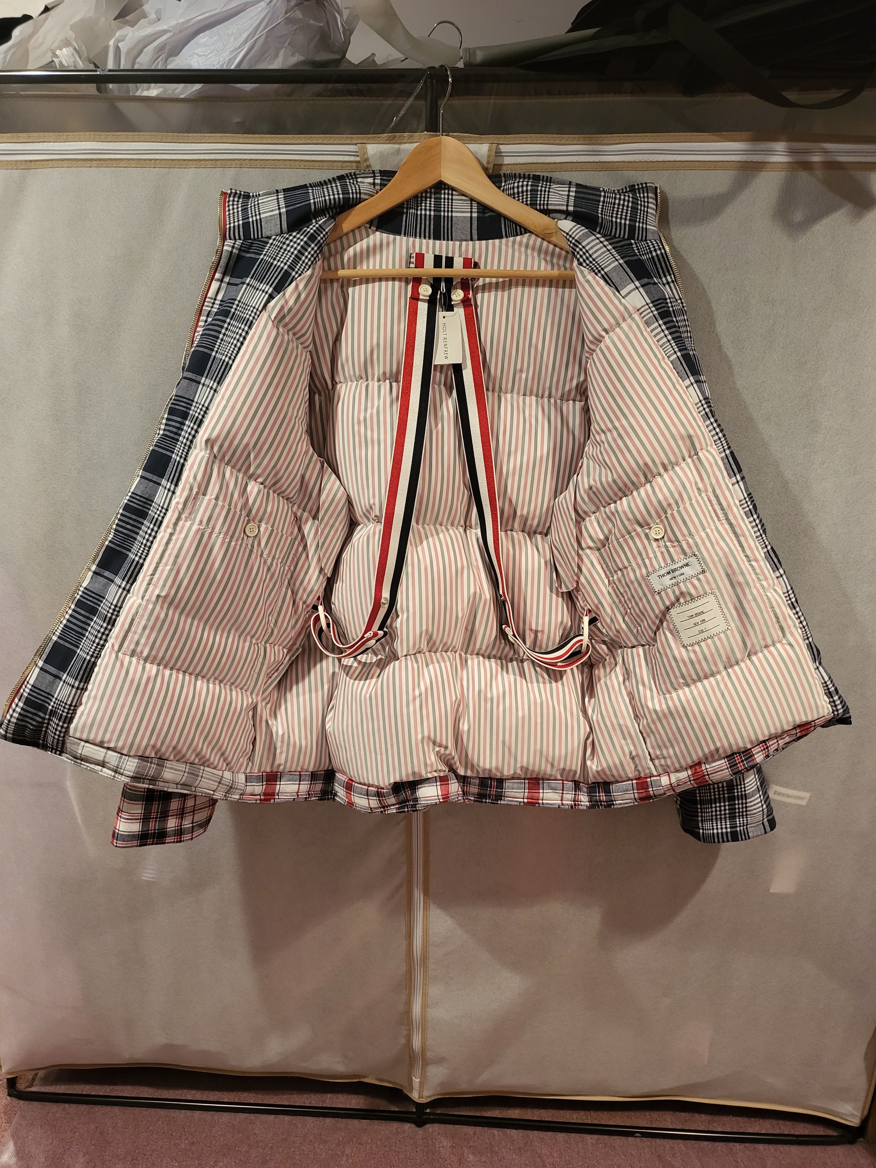 Thom Browne Mr. Thom Framis Down Jacket In Multicolor Funmix Print Size US M / EU 48-50 / 2 - 7 Thumbnail