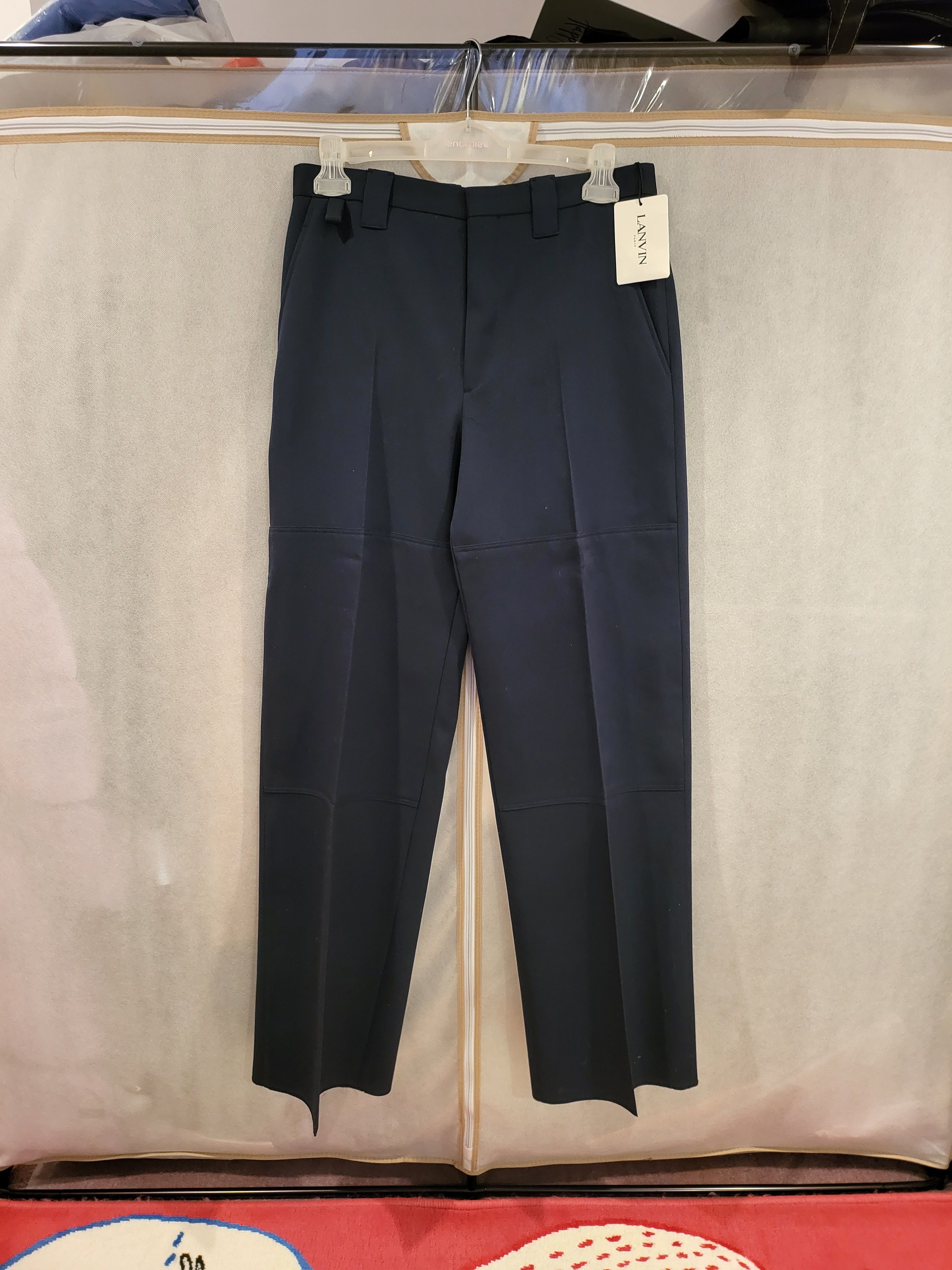 Lanvin Twill Wide Leg Pants Size US 32 / EU 48 - 3 Thumbnail