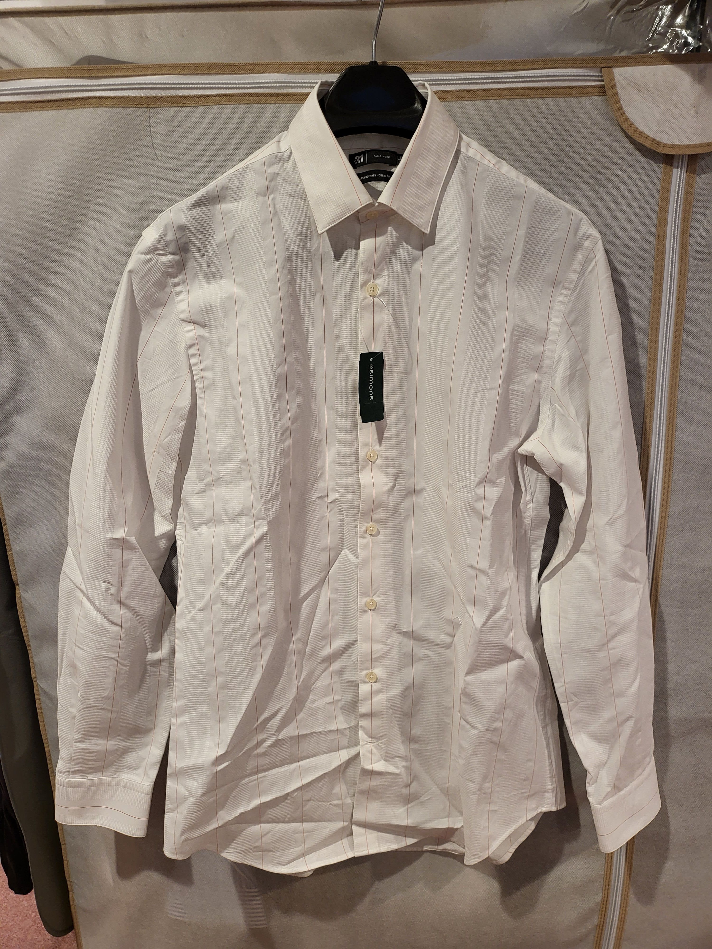 Other Striped Tailored Shirt Size 38R - 1 Thumbnail