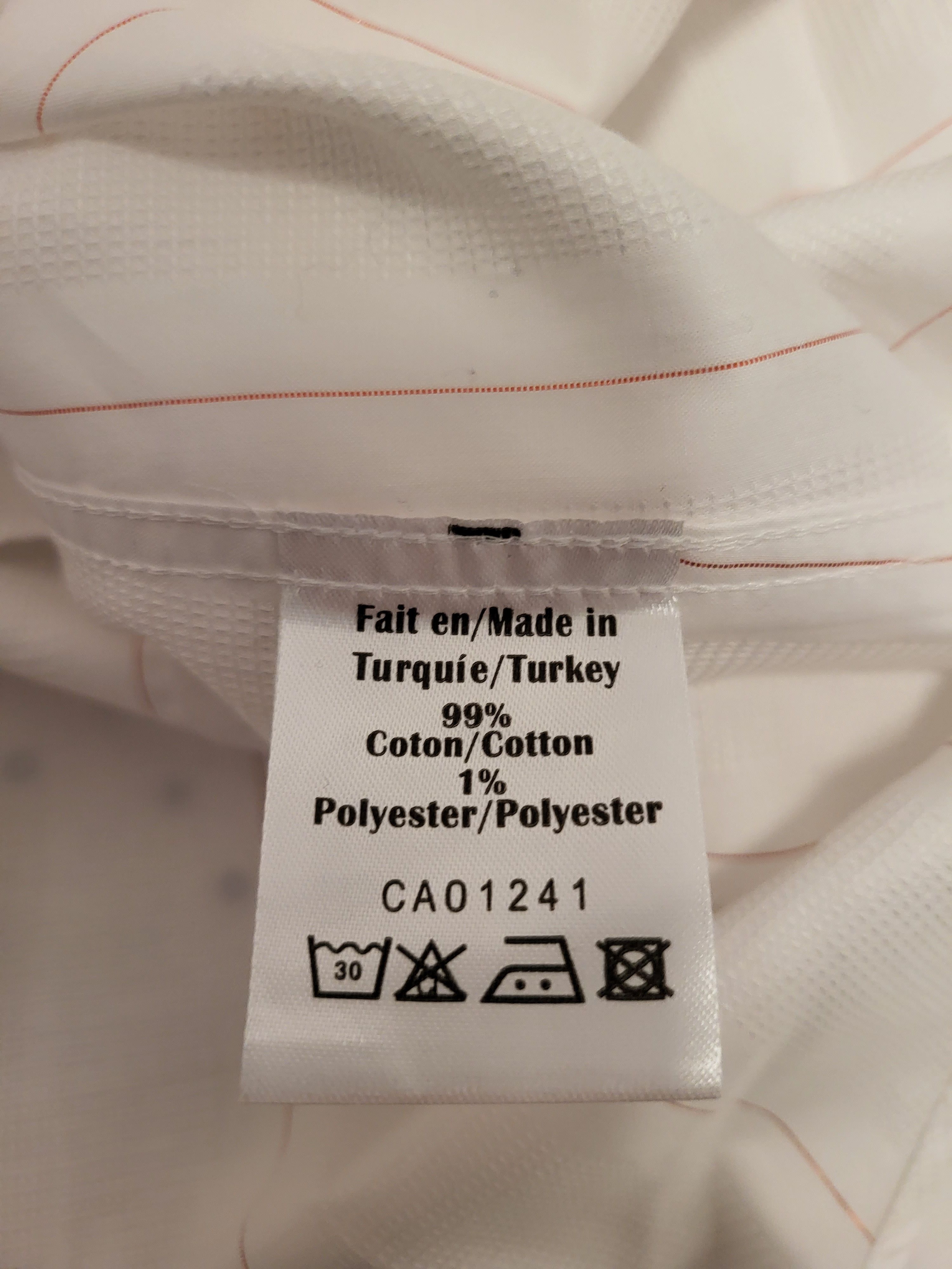 Other Striped Tailored Shirt Size 38R - 6 Thumbnail