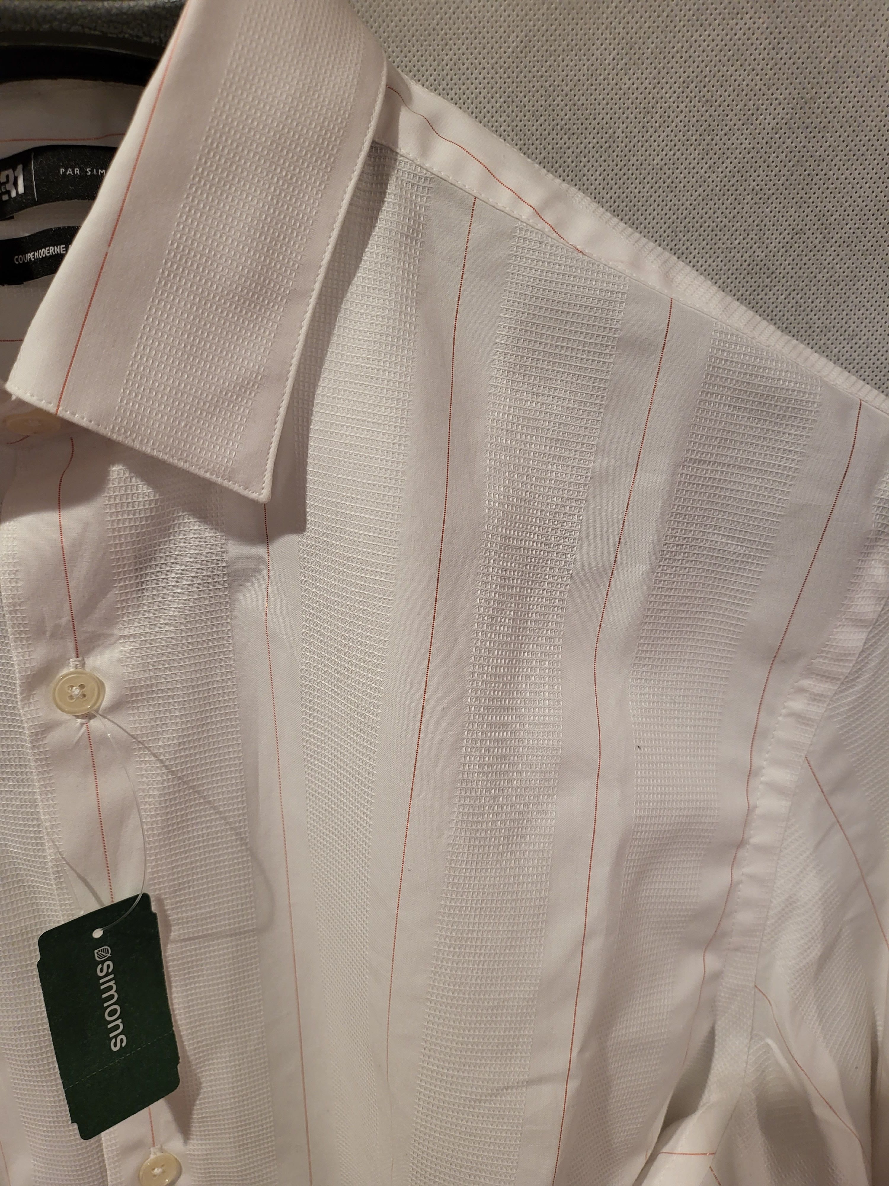 Other Striped Tailored Shirt Size 38R - 4 Thumbnail