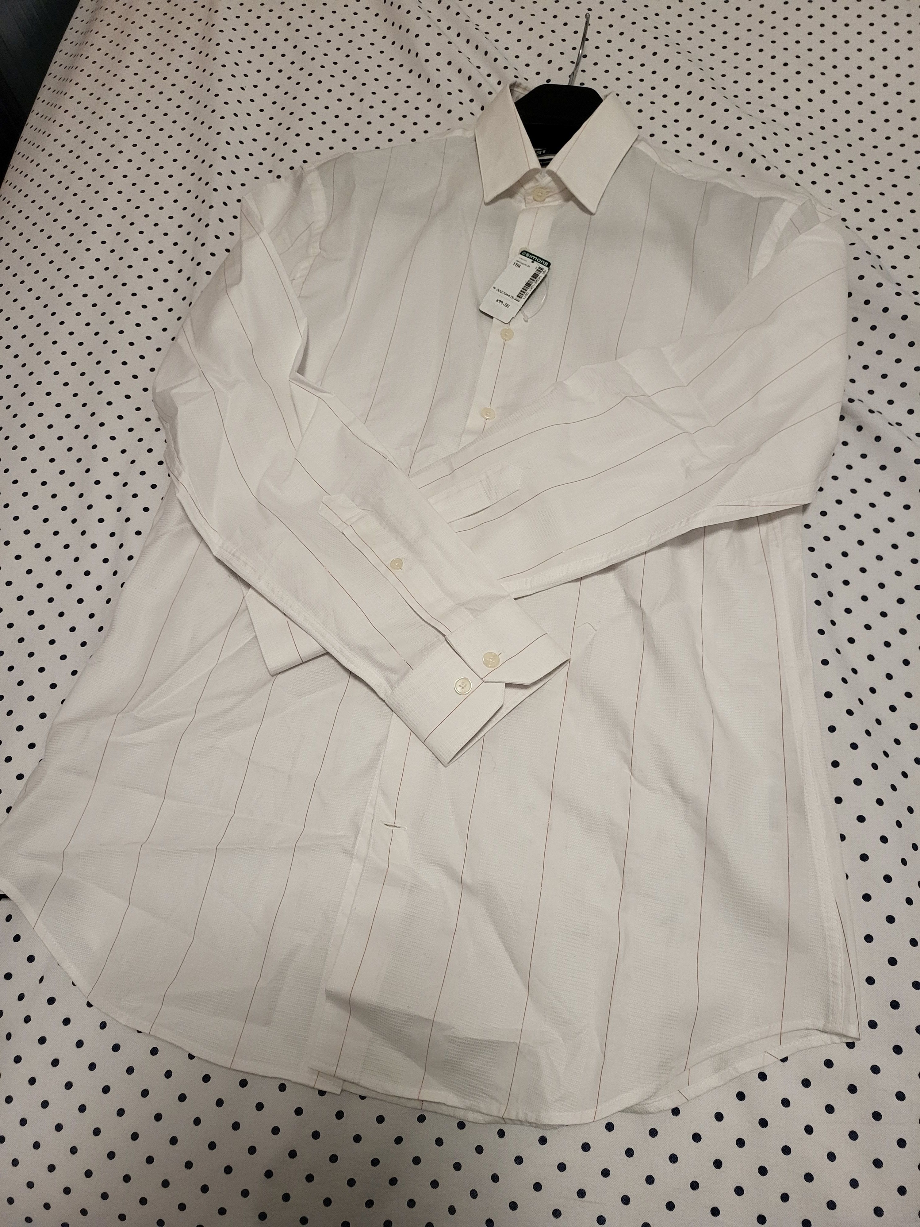 Other Striped Tailored Shirt Size 38R - 2 Thumbnail