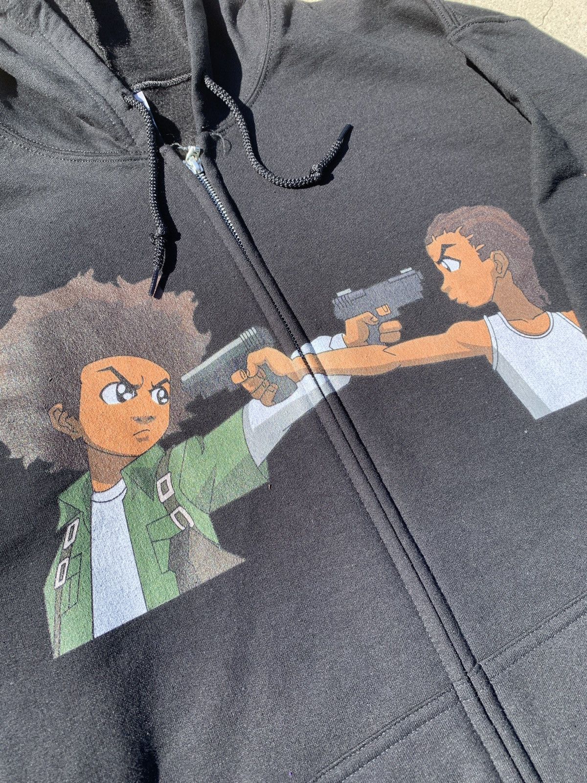Other Boondocks Black Zip up hoodie Size US L / EU 52-54 / 3 - 1 Thumbnail
