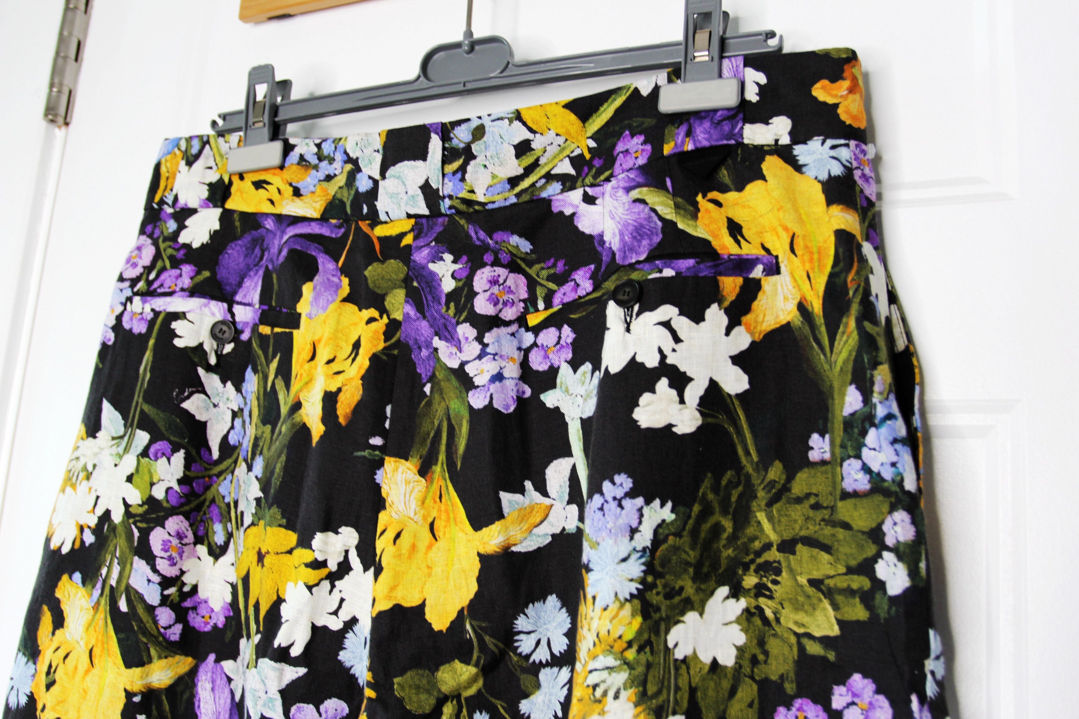 Erdem BNWT SS23 ERDEM MILES CEDRIC GARDEN FLORAL LINEN SHORTS 48 Size US 32 / EU 48 - 6 Thumbnail