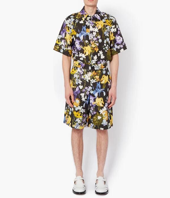Erdem BNWT SS23 ERDEM MILES CEDRIC GARDEN FLORAL LINEN SHORTS 48 Size US 32 / EU 48 - 10 Thumbnail