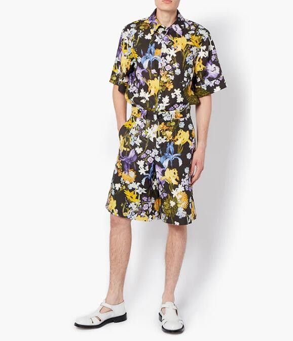 Erdem BNWT SS23 ERDEM MILES CEDRIC GARDEN FLORAL LINEN SHORTS 48 Size US 32 / EU 48 - 9 Thumbnail