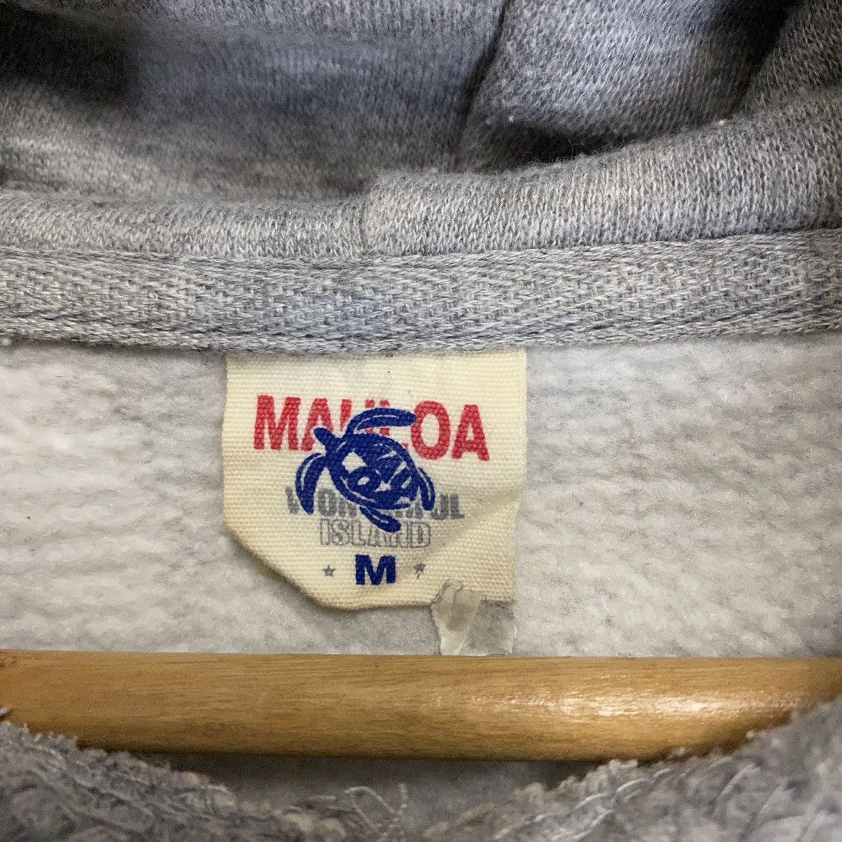 Quiksilver × Vintage Vintage 90s Mauloa Big Logo Pullover Hoodies Size M Size US S / EU 44-46 / 1 - 9 Thumbnail