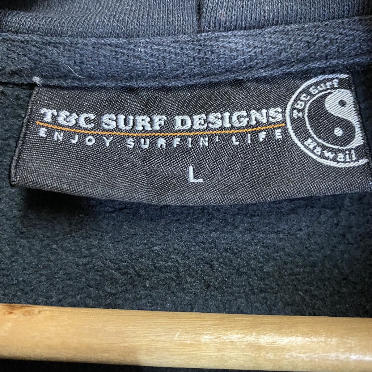 Japanese Brand × Quiksilver Vintage TnC Hawaii Surf Design Big Logo Zipper Hoodies Size US M / EU 48-50 / 2 - 9 Thumbnail