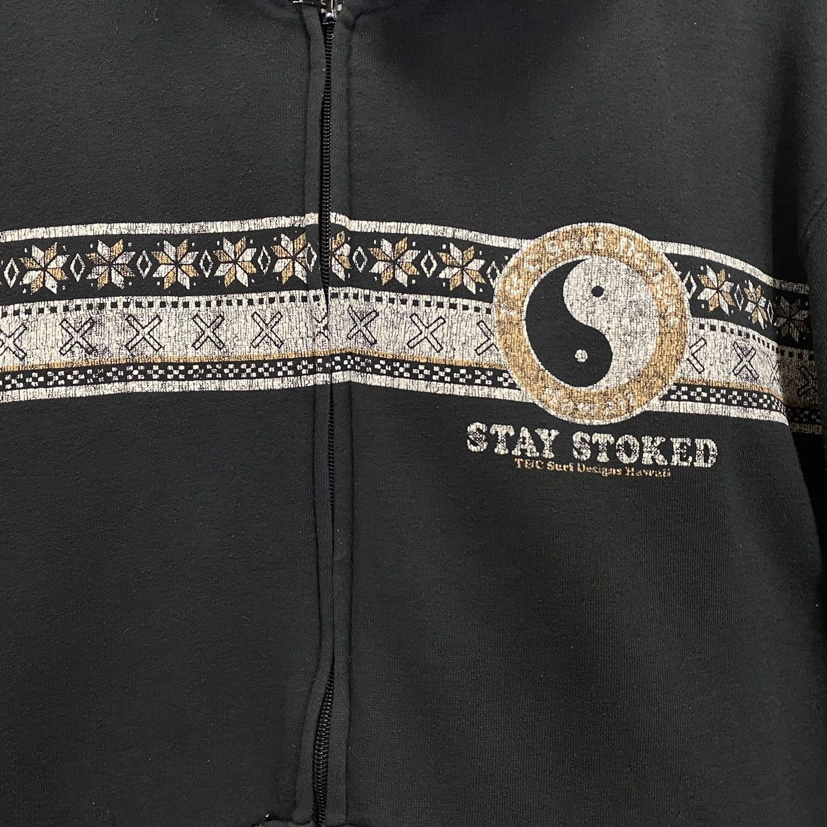 Japanese Brand × Quiksilver Vintage TnC Hawaii Surf Design Big Logo Zipper Hoodies Size US M / EU 48-50 / 2 - 4 Thumbnail