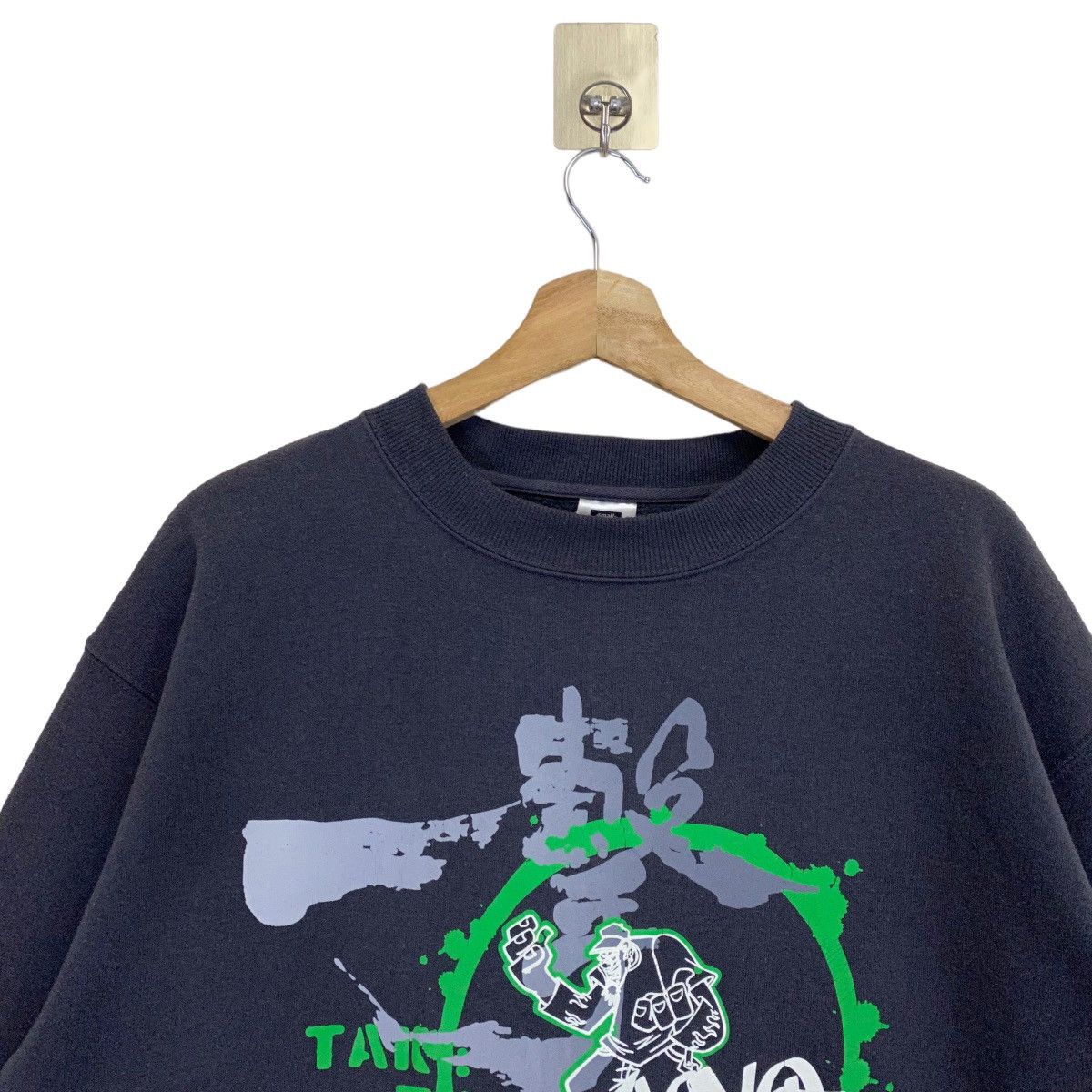 Deluxeware × Japanese Brand Vintage Oblo Design Big Logo Crewneck Sweatshirt Size M Size US M / EU 48-50 / 2 - 4 Thumbnail
