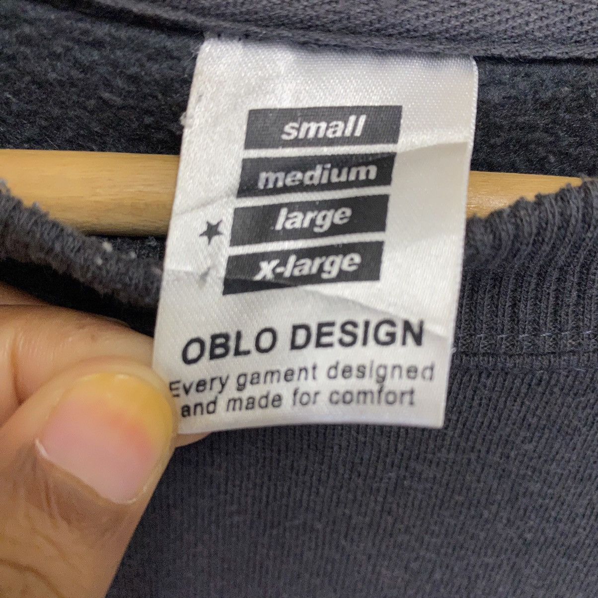 Deluxeware × Japanese Brand Vintage Oblo Design Big Logo Crewneck Sweatshirt Size M Size US M / EU 48-50 / 2 - 8 Thumbnail