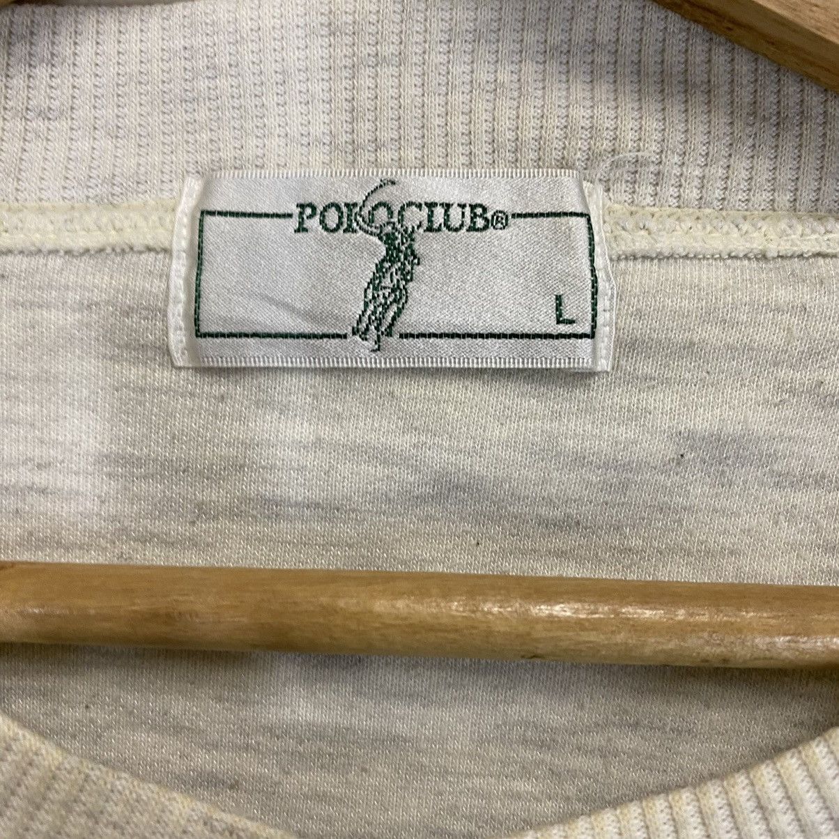 Beverly Hills Polo Club × Polo Ralph Lauren × Vintage 90s Polo Club Big Logo Crewneck Sweasthirt Size S Size US S / EU 44-46 / 1 - 9 Thumbnail