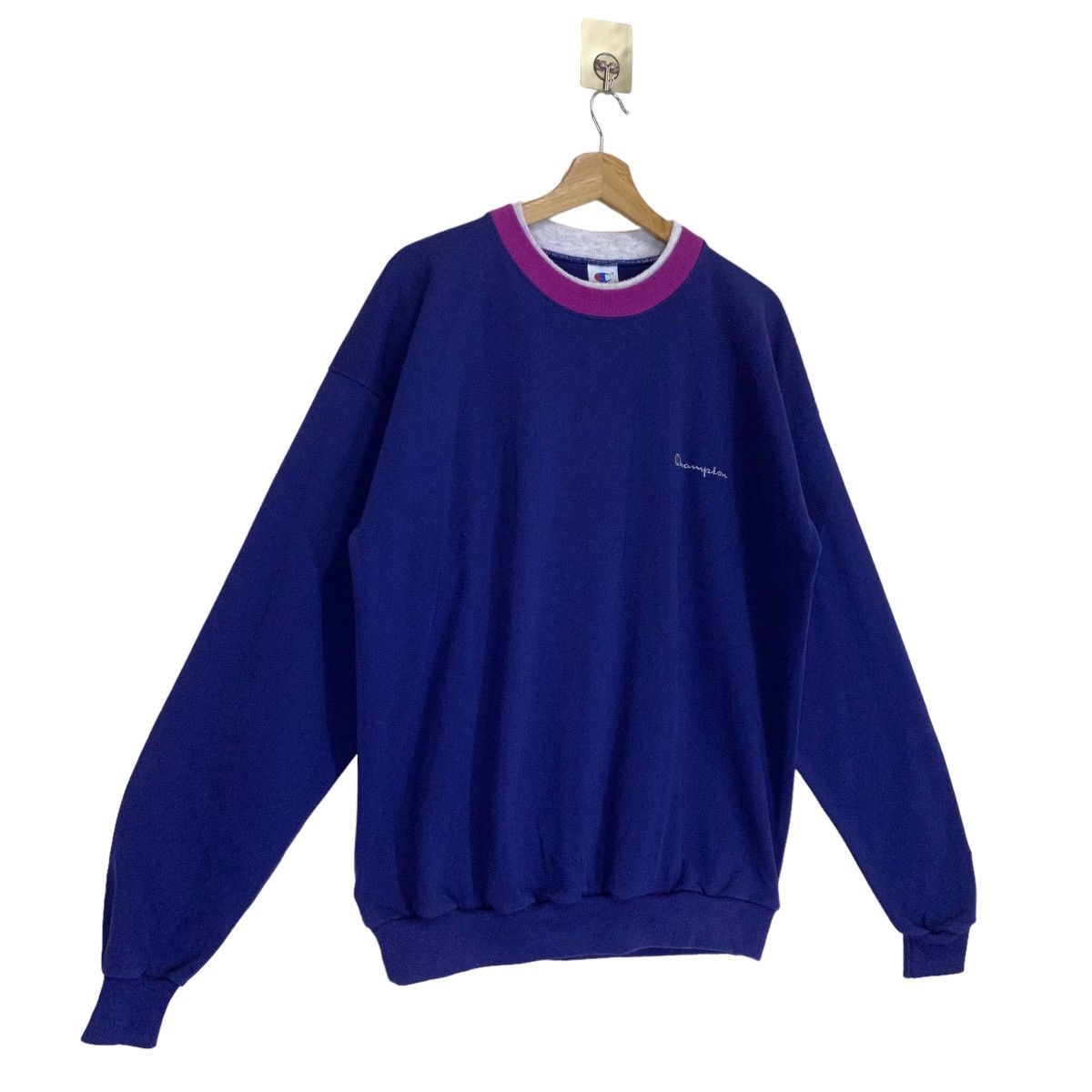 Champion × Sports Specialties Vintage 90s Champion Small Logo Crewneck Sweatshirt Size L Size US L / EU 52-54 / 3 - 2 Thumbnail