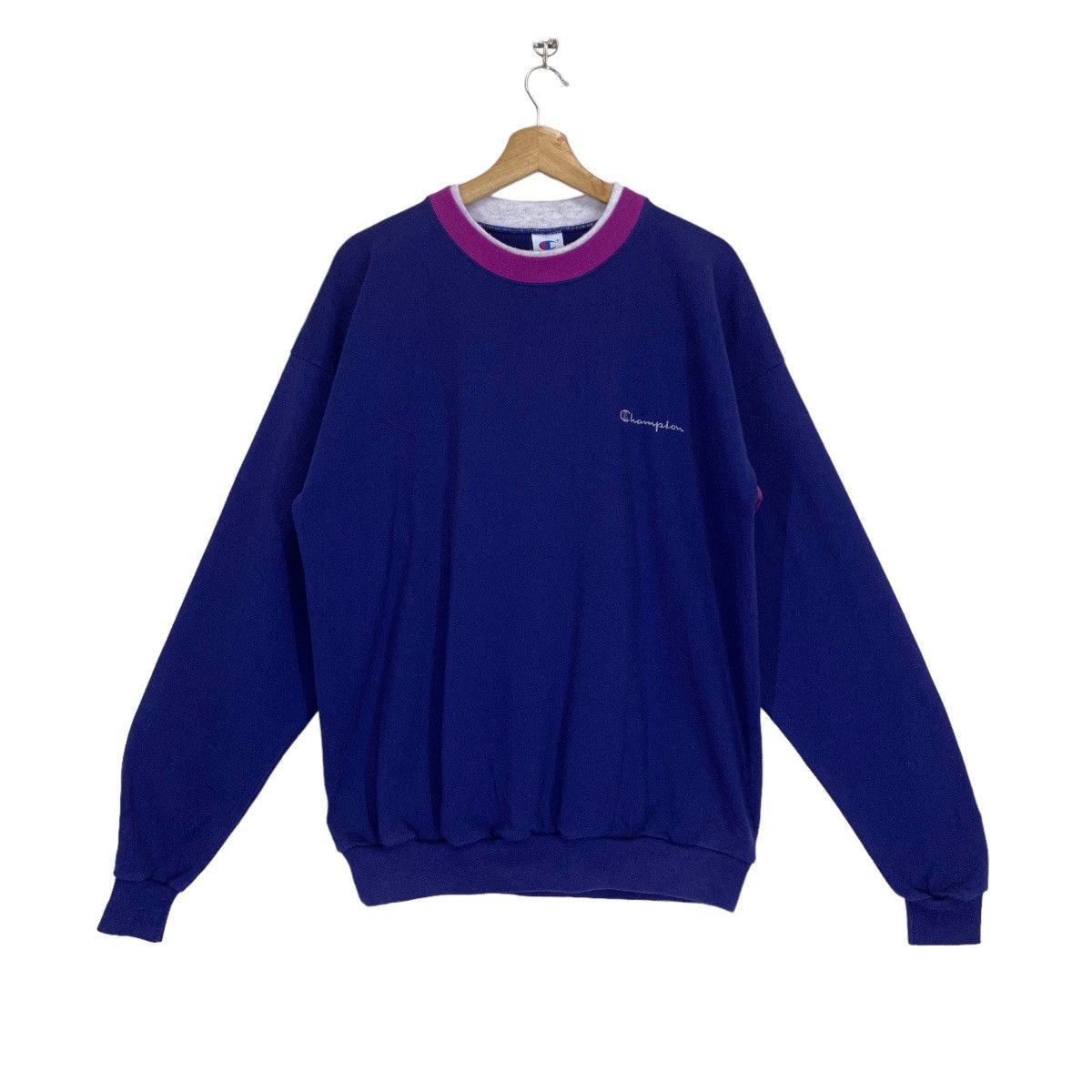 Champion × Sports Specialties Vintage 90s Champion Small Logo Crewneck Sweatshirt Size L Size US L / EU 52-54 / 3 - 1 Thumbnail