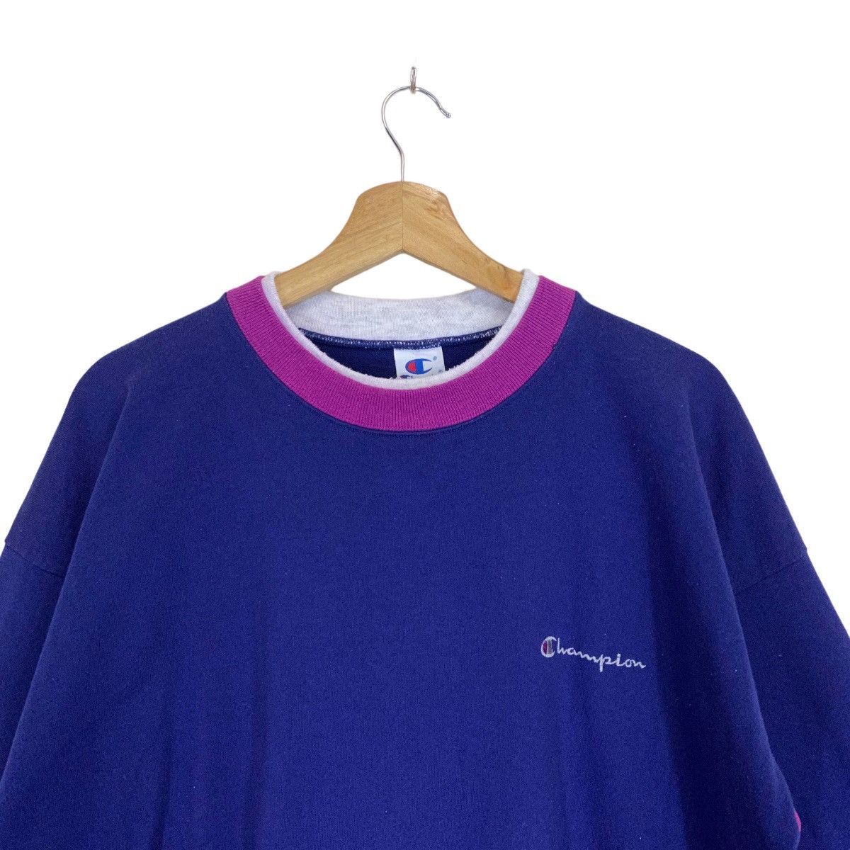 Champion × Sports Specialties Vintage 90s Champion Small Logo Crewneck Sweatshirt Size L Size US L / EU 52-54 / 3 - 4 Thumbnail