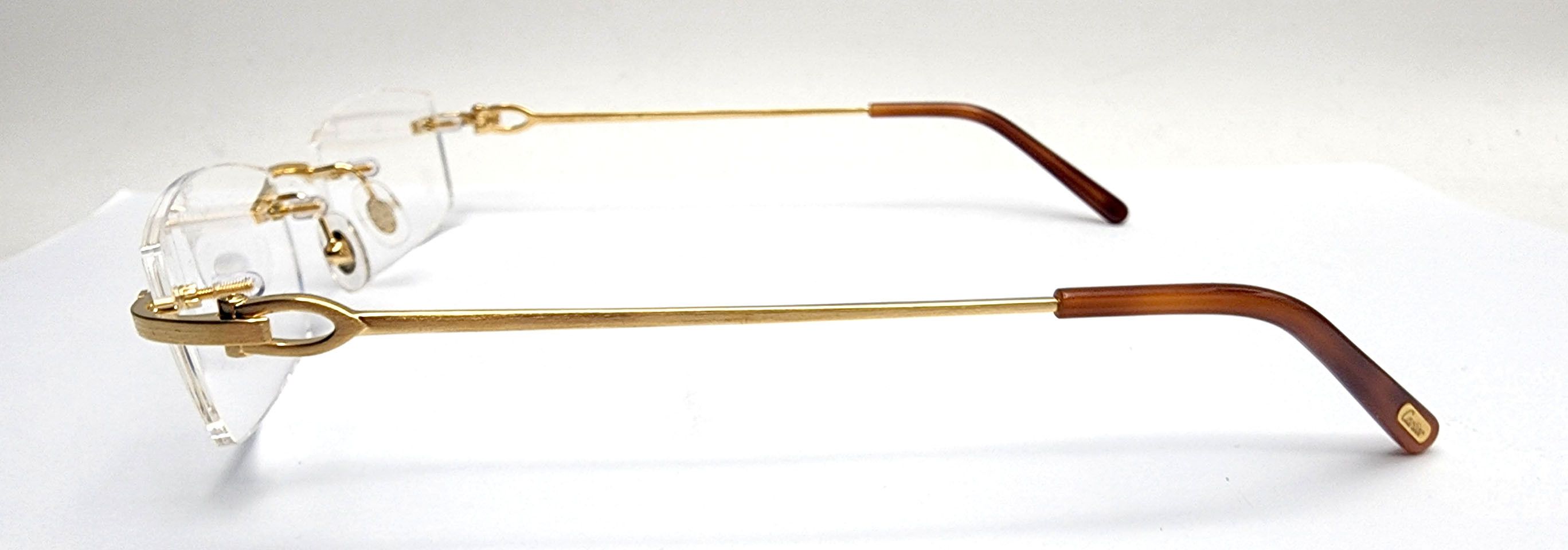 NEW! Authentic Cartier Bolon Gold Glasses