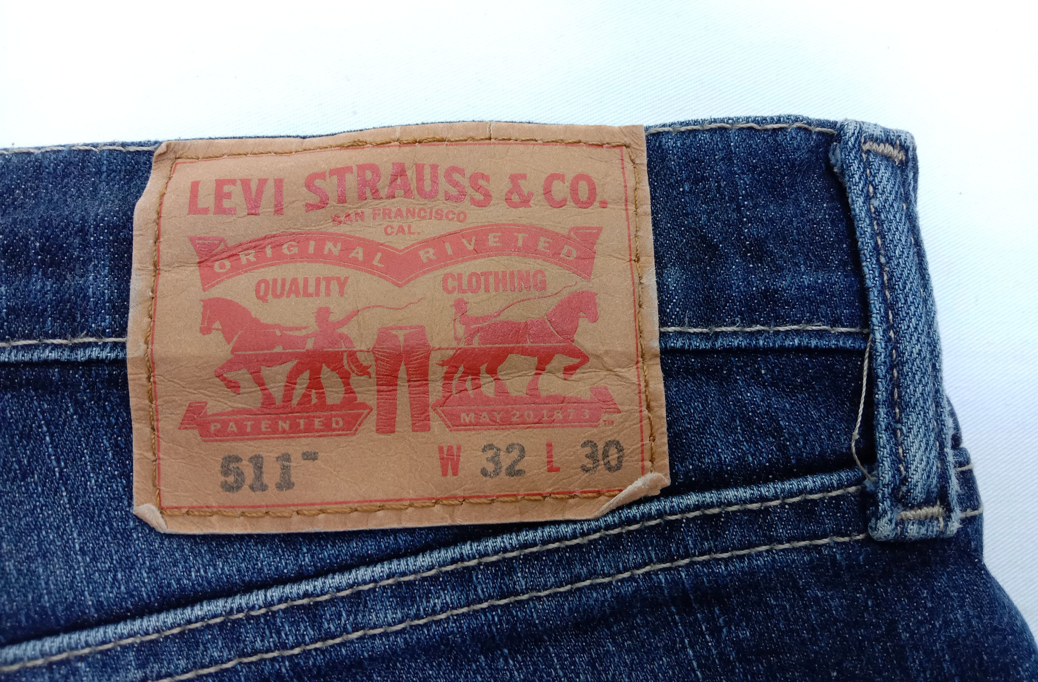 Levi's Vintage Levi's 511 Slim Jeans Earth Tone Denim Size US 32 / EU 48 - 17 Thumbnail