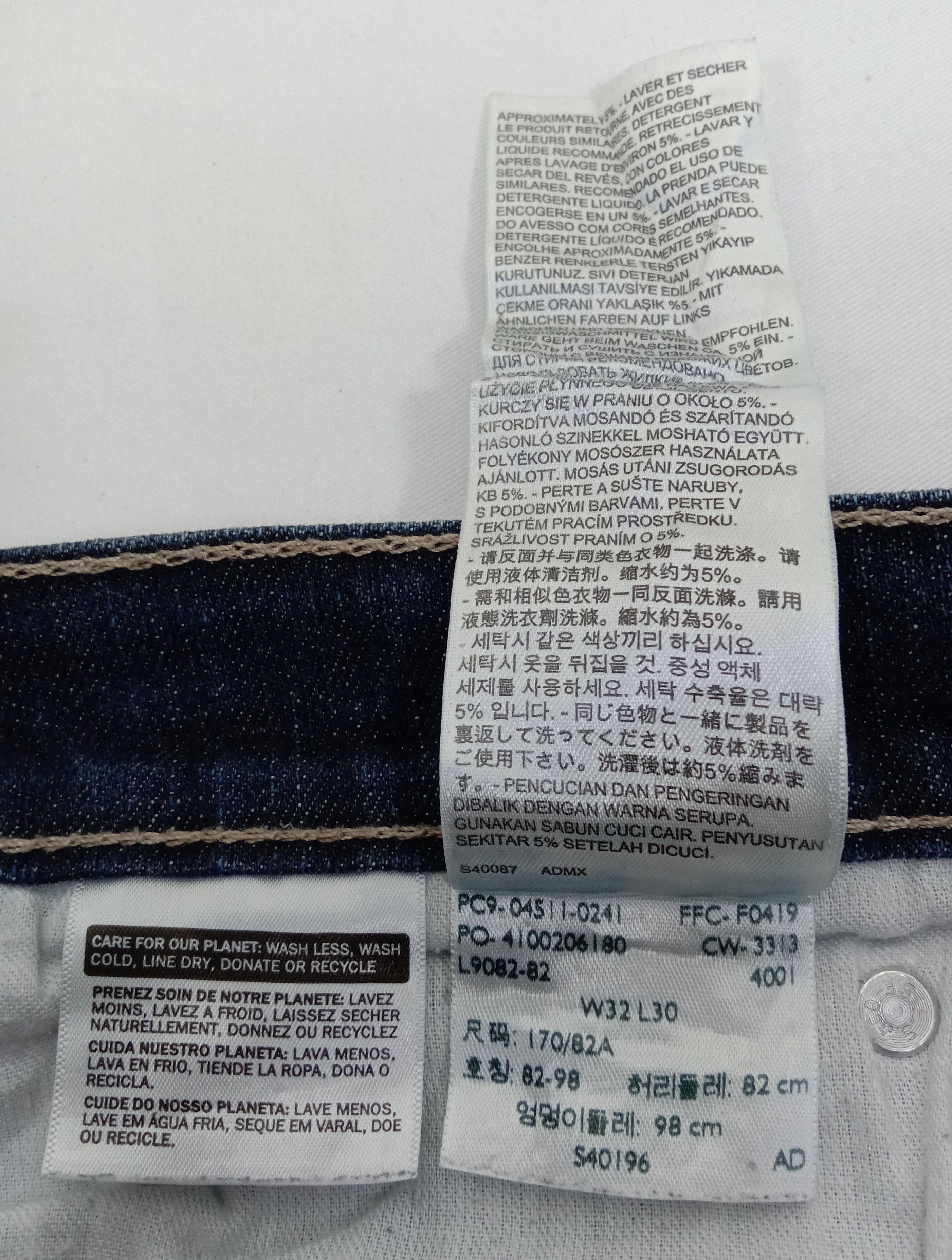 Levi's Vintage Levi's 511 Slim Jeans Earth Tone Denim Size US 32 / EU 48 - 15 Thumbnail