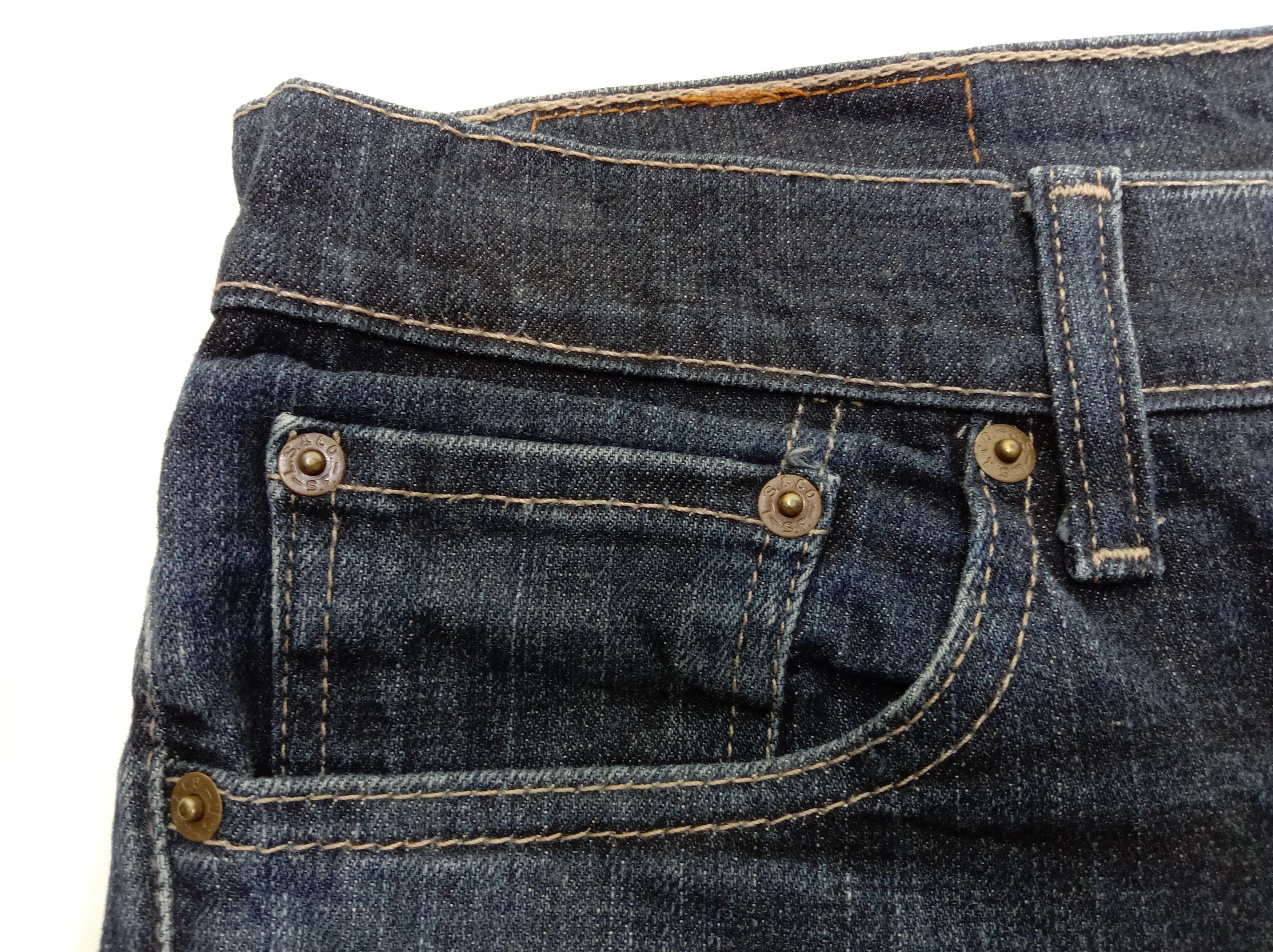 Levi's Vintage Levi's 511 Slim Jeans Earth Tone Denim Size US 32 / EU 48 - 11 Thumbnail