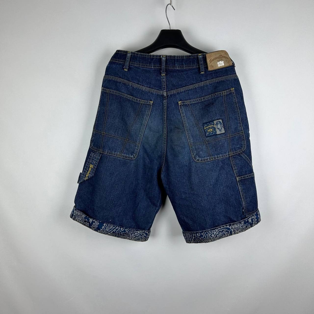 Snoop Dogg Y2K jean shorts black good 38 men’s