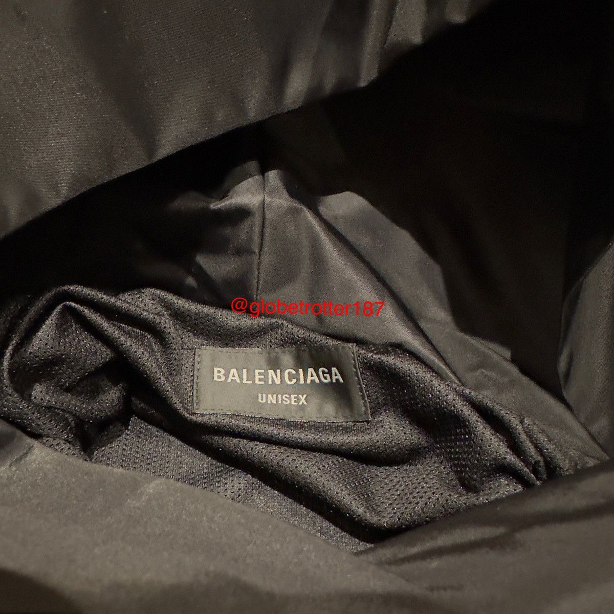 Balenciaga Balenciaga Pull Over Jacket Nylon Bomber Black Size 2 Size US XXL / EU 58 / 5 - 4 Thumbnail