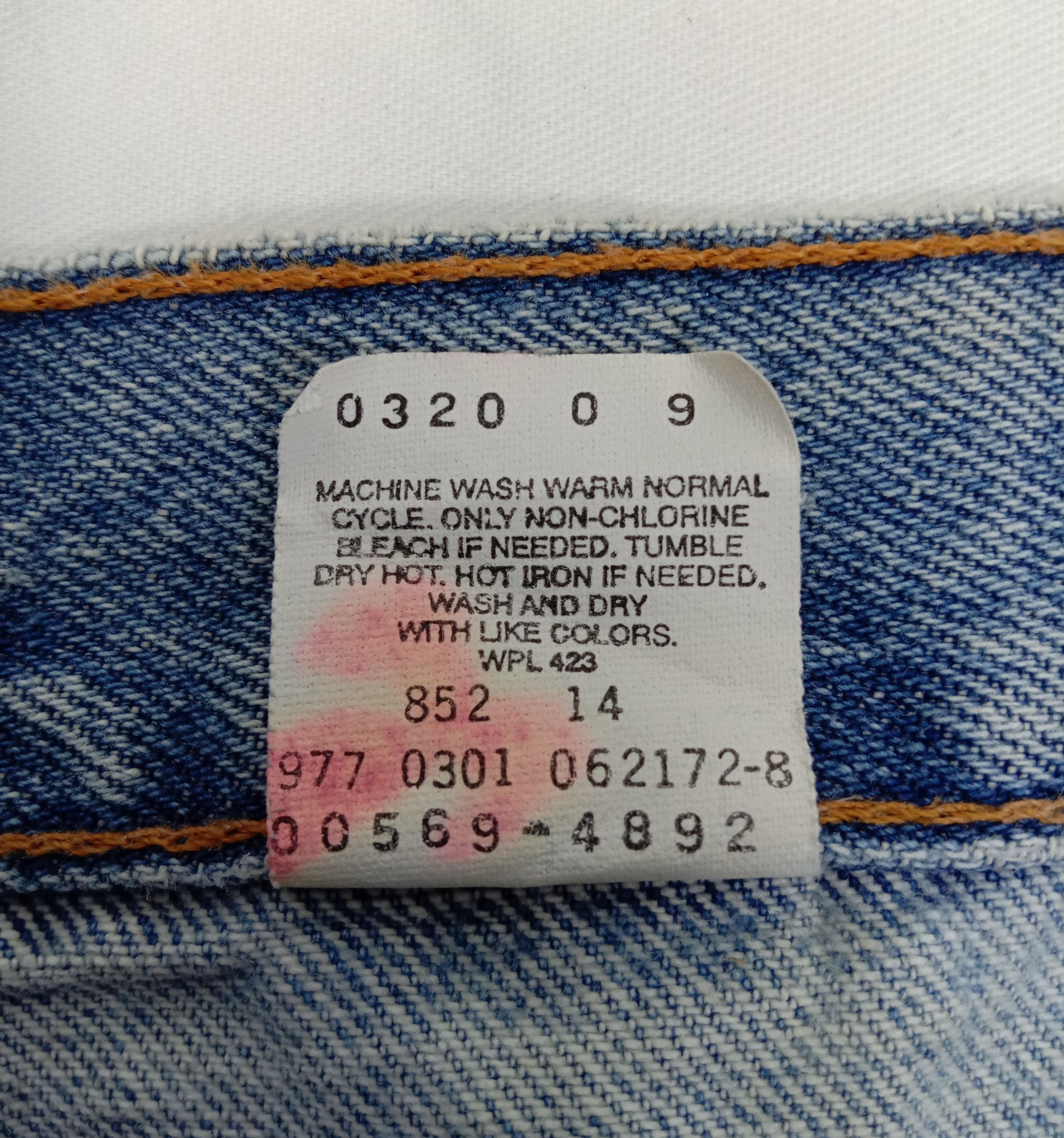Levi's Vintage Levi's 569 Jeans Stone Wash Loose Straight Fit Denim Size US 35 - 14 Thumbnail