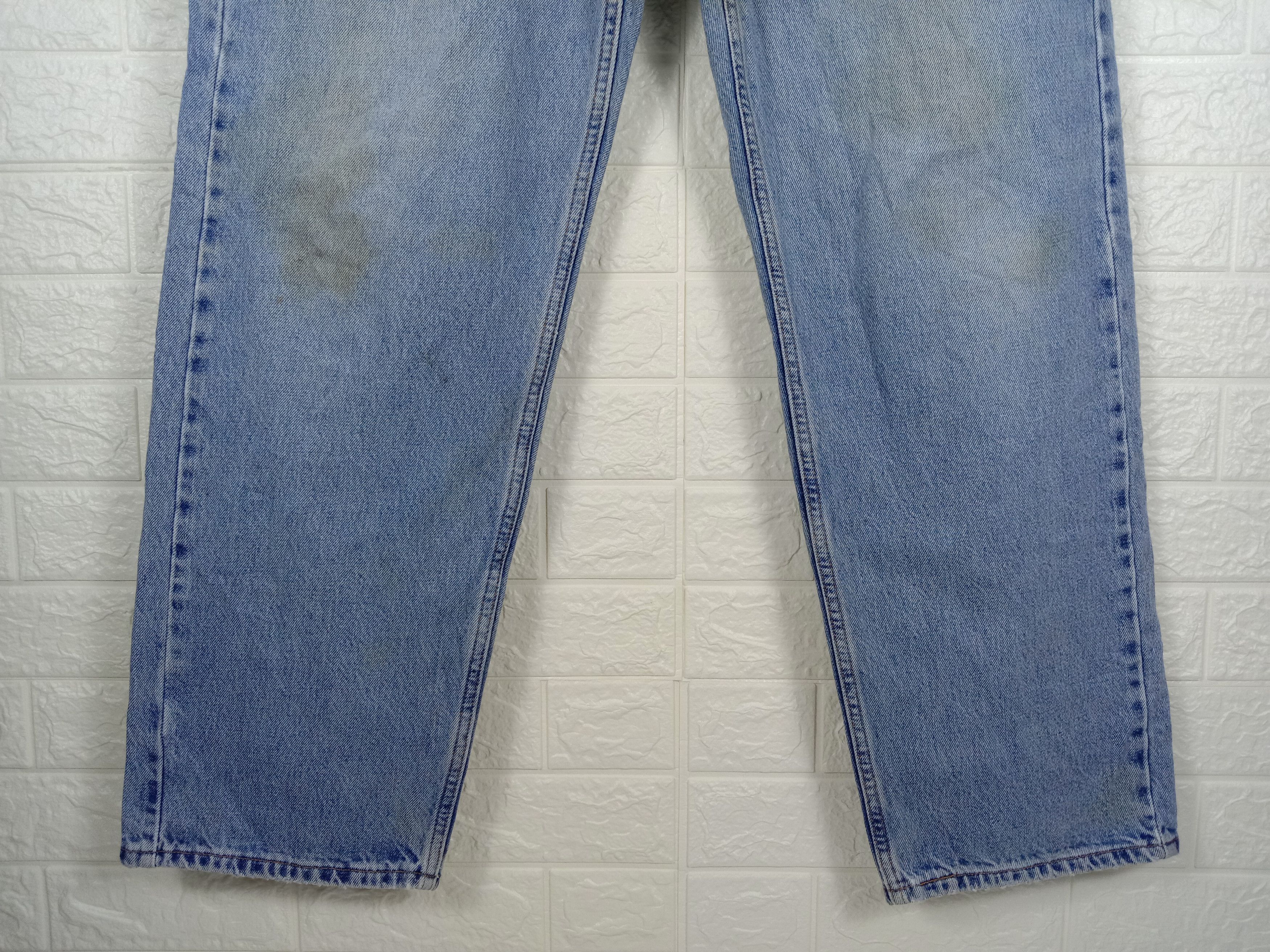 Levi's Vintage Levi's 569 Jeans Stone Wash Loose Straight Fit Denim Size US 35 - 4 Thumbnail