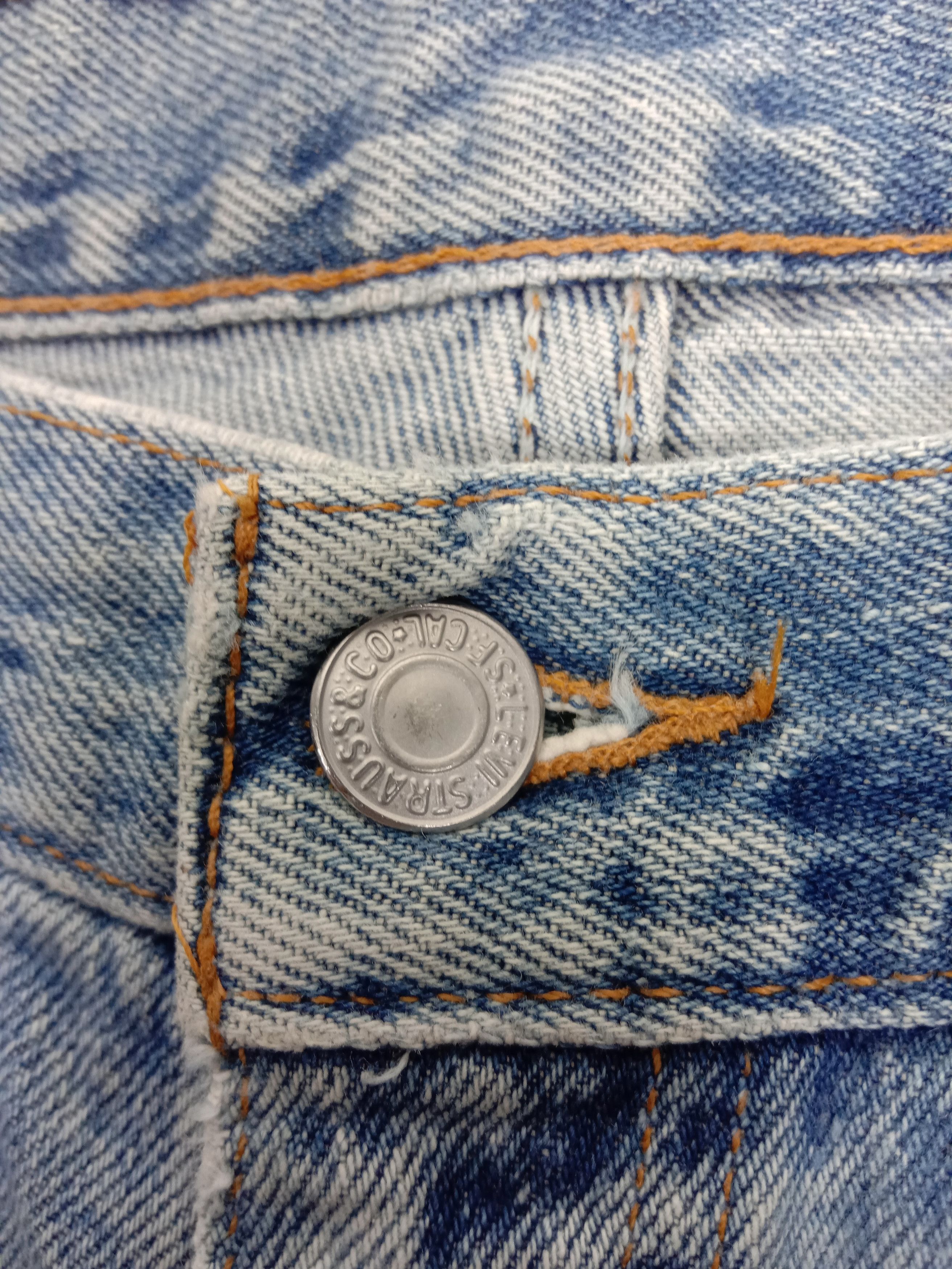 Levi's Vintage Levi's 569 Jeans Stone Wash Loose Straight Fit Denim Size US 35 - 10 Thumbnail