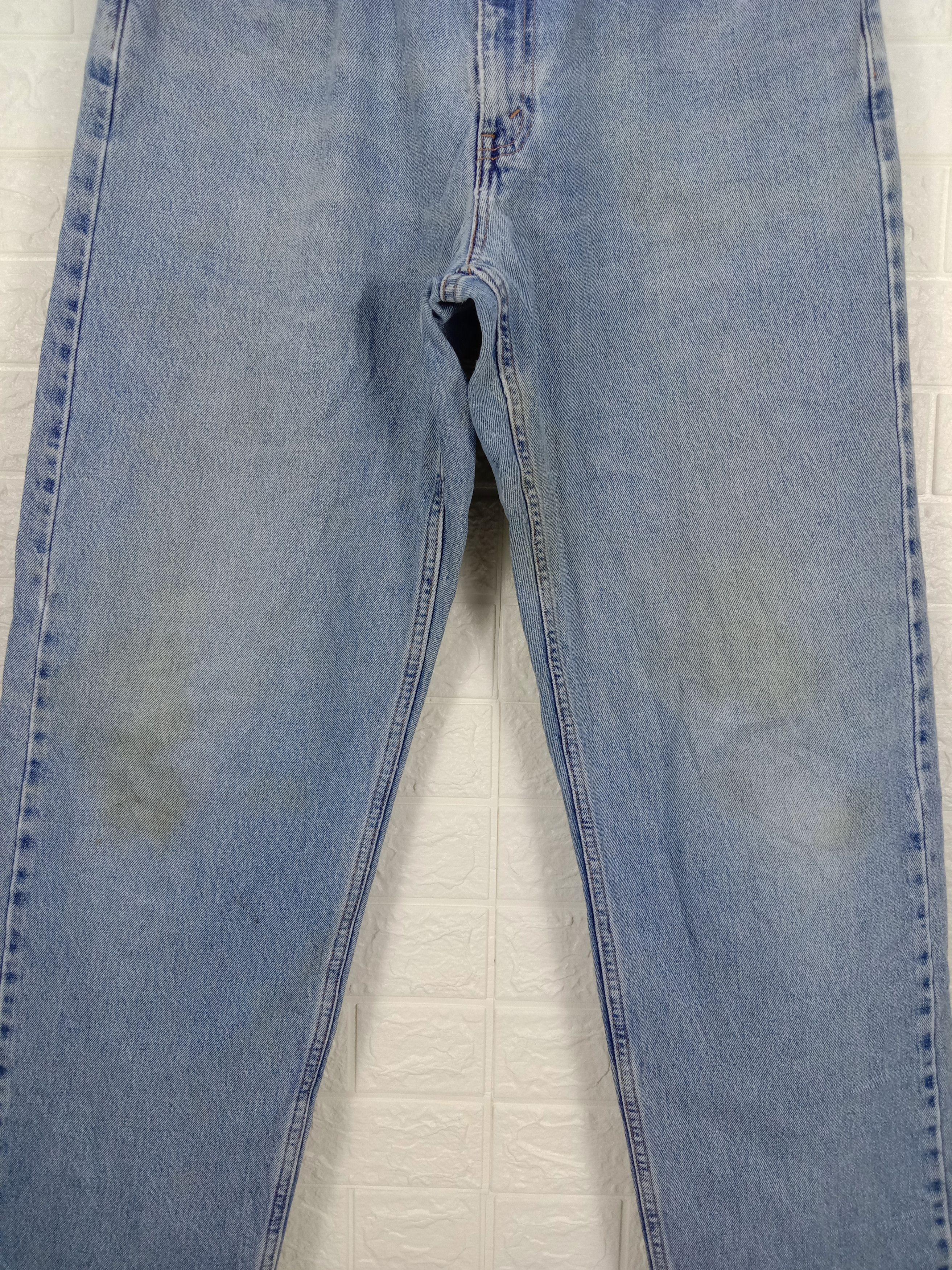 Levi's Vintage Levi's 569 Jeans Stone Wash Loose Straight Fit Denim Size US 35 - 3 Thumbnail