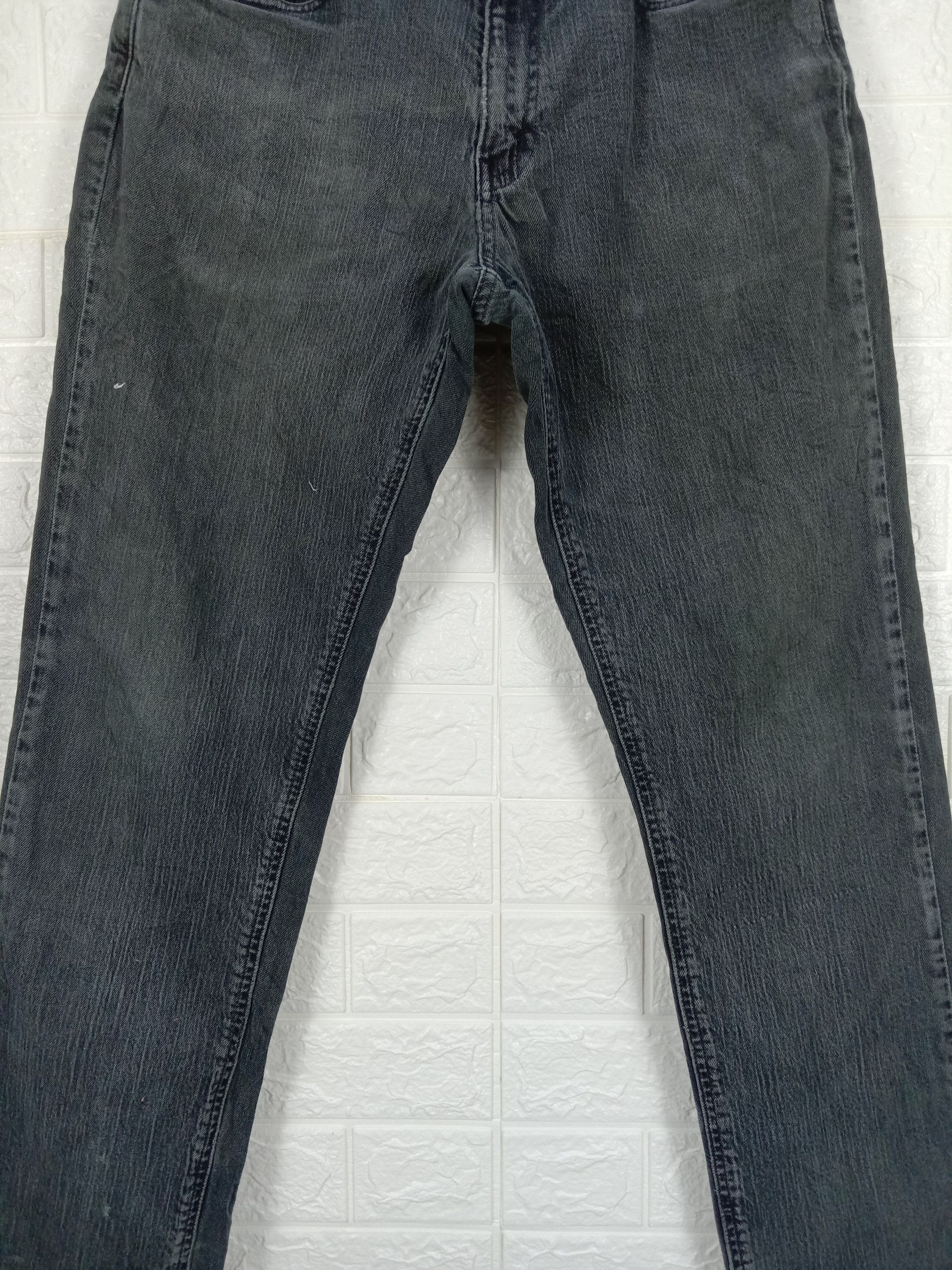 Levi's Vintage Levi's 511 Slim Jeans Faded Black Denim Size US 32 / EU 48 - 3 Thumbnail