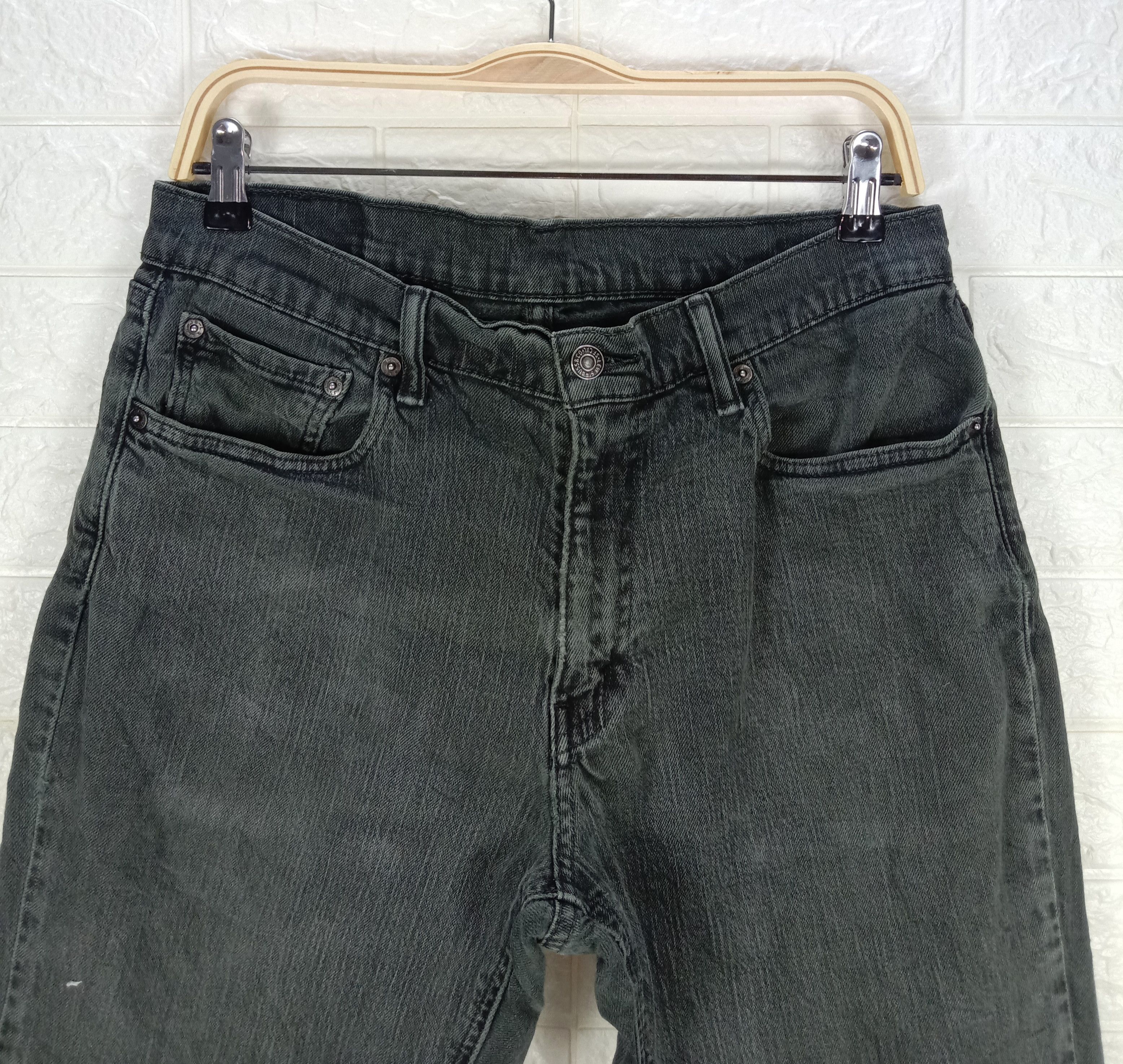 Levi's Vintage Levi's 511 Slim Jeans Faded Black Denim Size US 32 / EU 48 - 2 Thumbnail