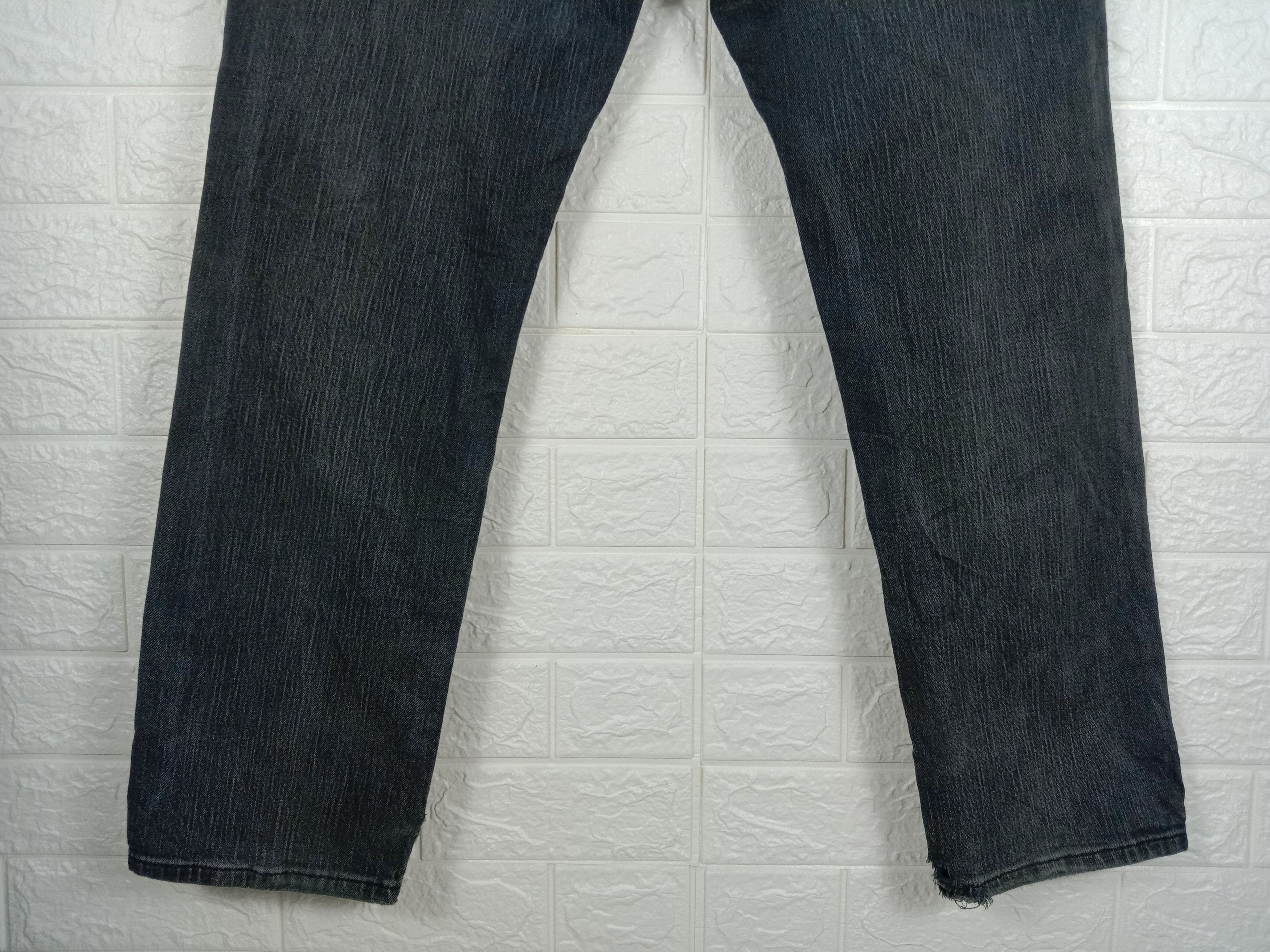 Levi's Vintage Levi's 511 Slim Jeans Faded Black Denim Size US 32 / EU 48 - 8 Thumbnail