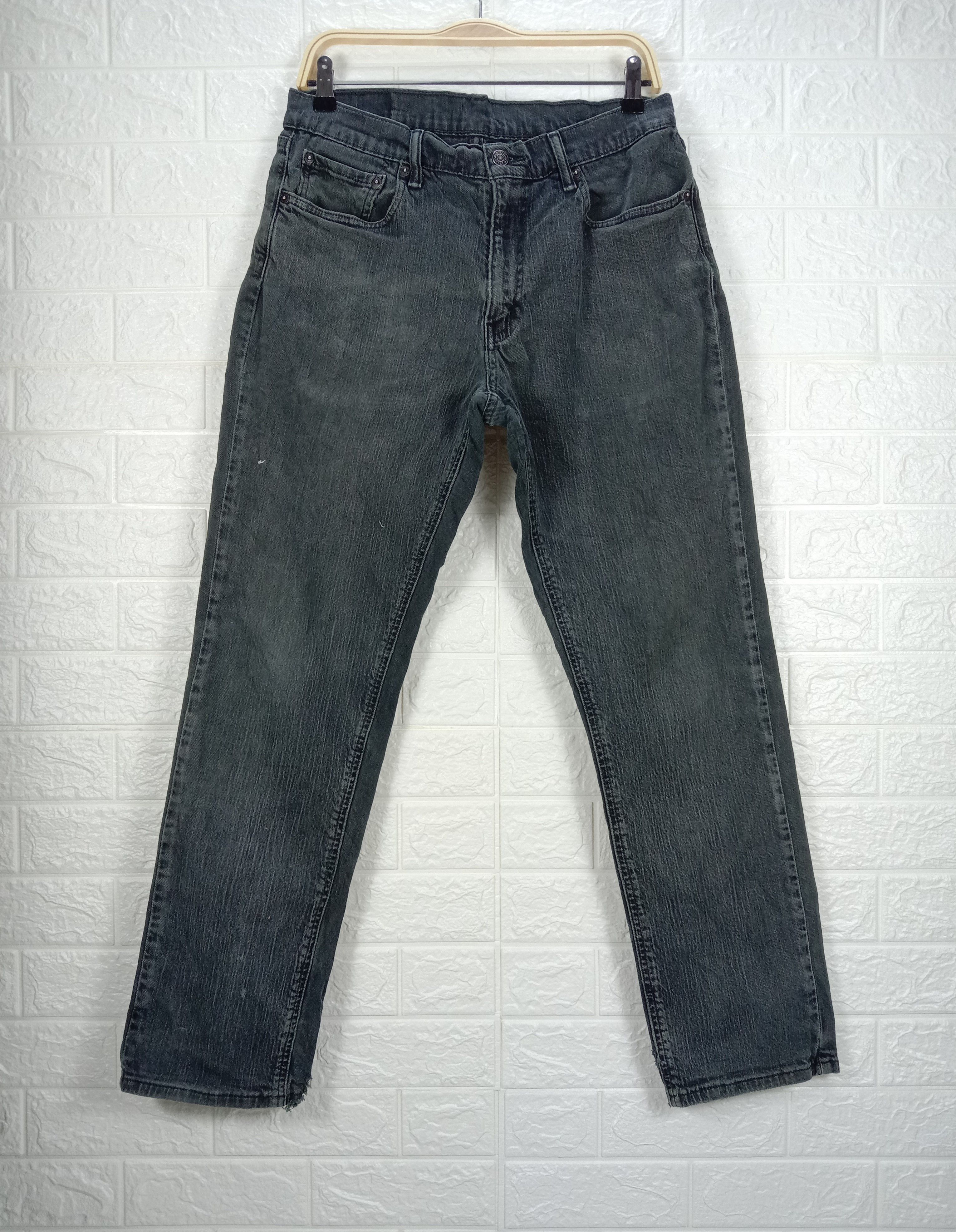 image of Levis x Levis Vintage Clothing Vintage Levi's 511 Slim Jeans Faded Black Denim, Men's (Size 32)
