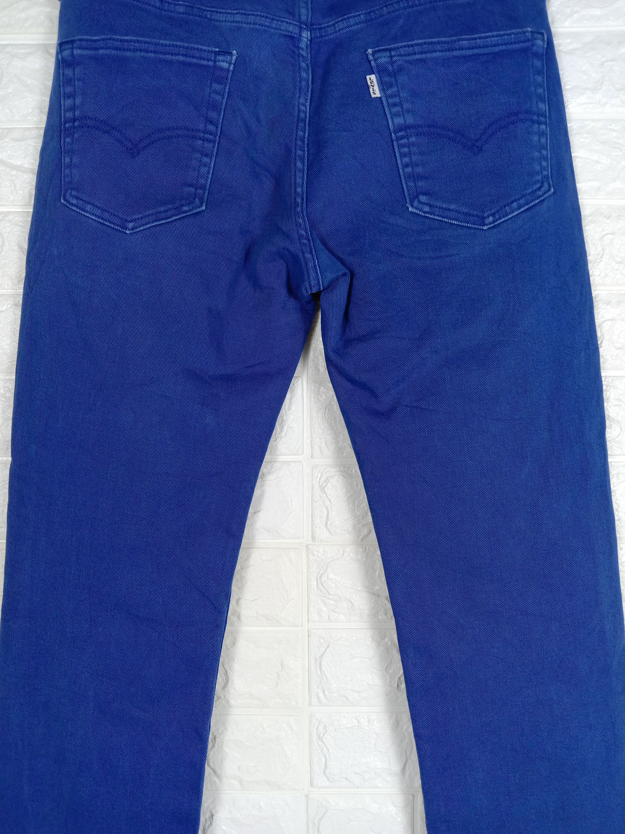 Levi's Vintage Levi's 514 Jeans Straight Fit Navy Blue Denim Size US 32 / EU 48 - 7 Thumbnail