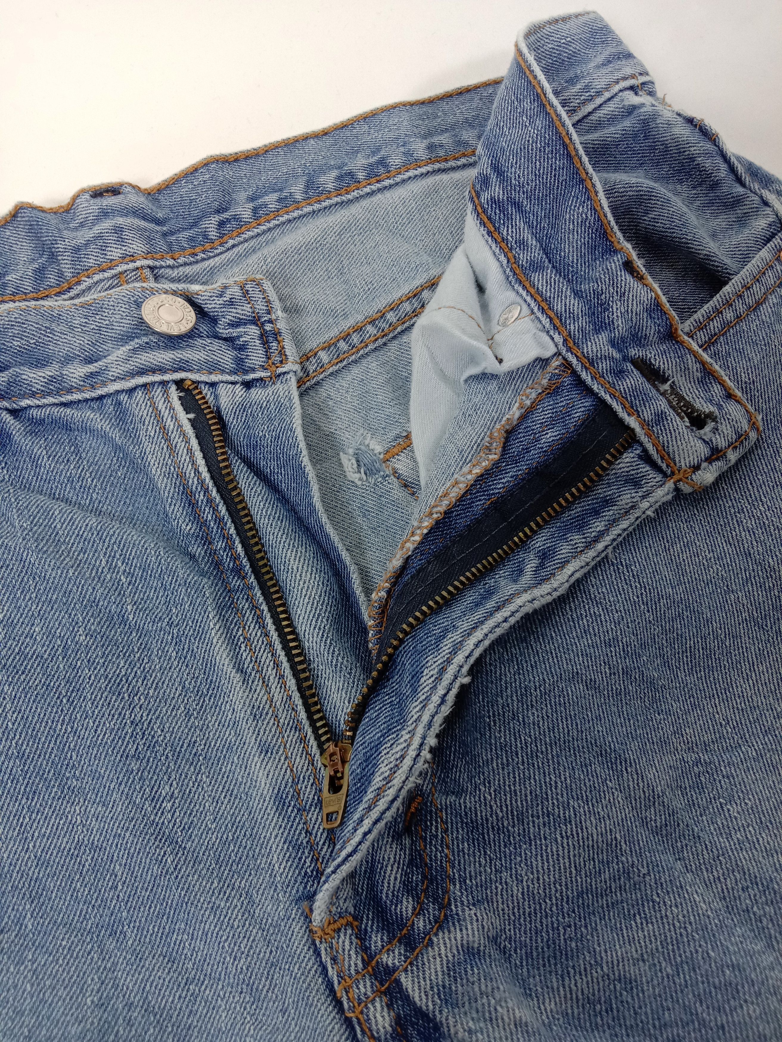 Levi's Vintage Levi's 550 Jeans Light Wash Relaxed Fit Denim Size US 32 / EU 48 - 9 Thumbnail