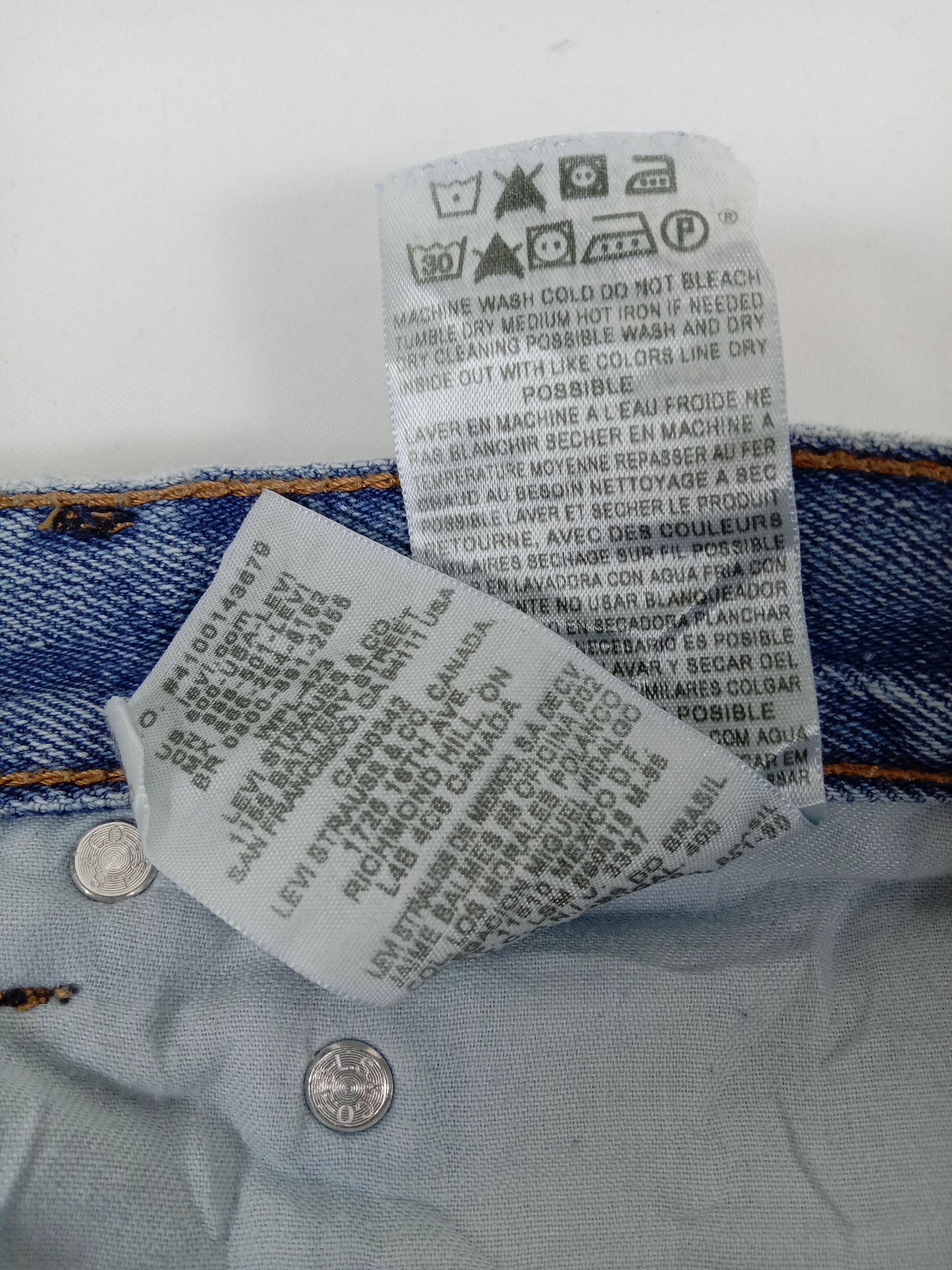 Levi's Vintage Levi's 550 Jeans Light Wash Relaxed Fit Denim Size US 32 / EU 48 - 12 Thumbnail