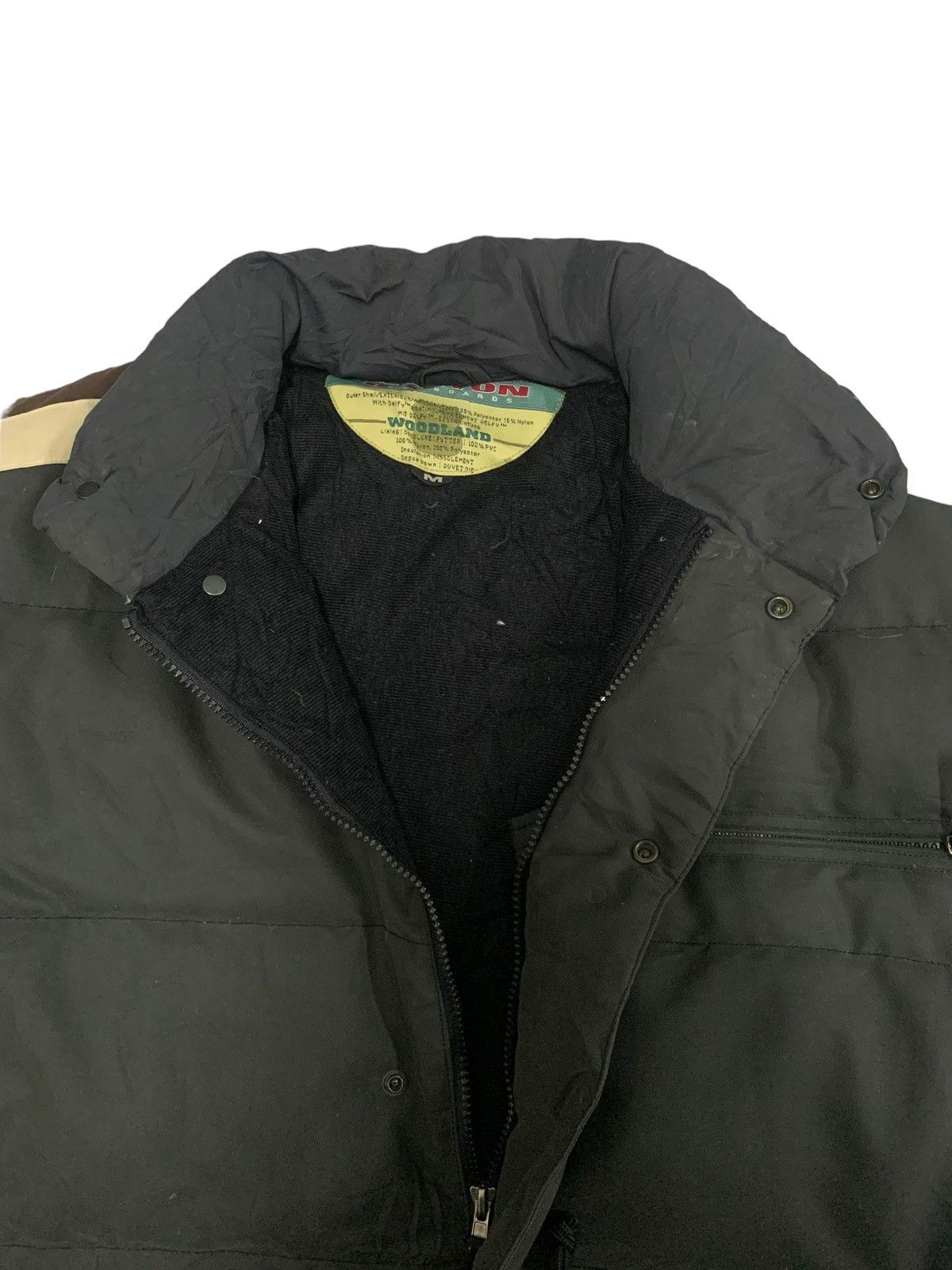 Burton × Vintage VINTAGE 90s Burton Snowboards Goose Down Puffer Jacket Size US M / EU 48-50 / 2 - 5 Thumbnail