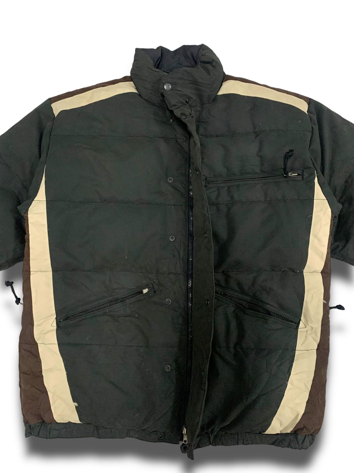 Burton × Vintage VINTAGE 90s Burton Snowboards Goose Down Puffer Jacket Size US M / EU 48-50 / 2 - 1 Thumbnail