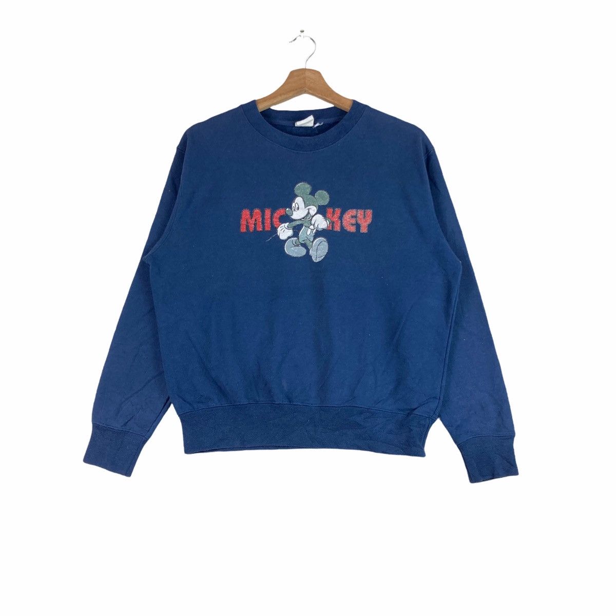 Disney Vintage SWEATSHIRT MICKEY MOUSE pullover jumper Size US M / EU 48-50 / 2 - 1 Thumbnail