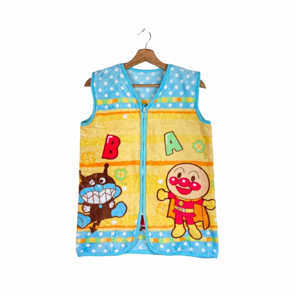 Other Vintage JACKET ANPANMAN sleeveless zip up pullover jumper Size US S / EU 44-46 / 1 - 1 Thumbnail